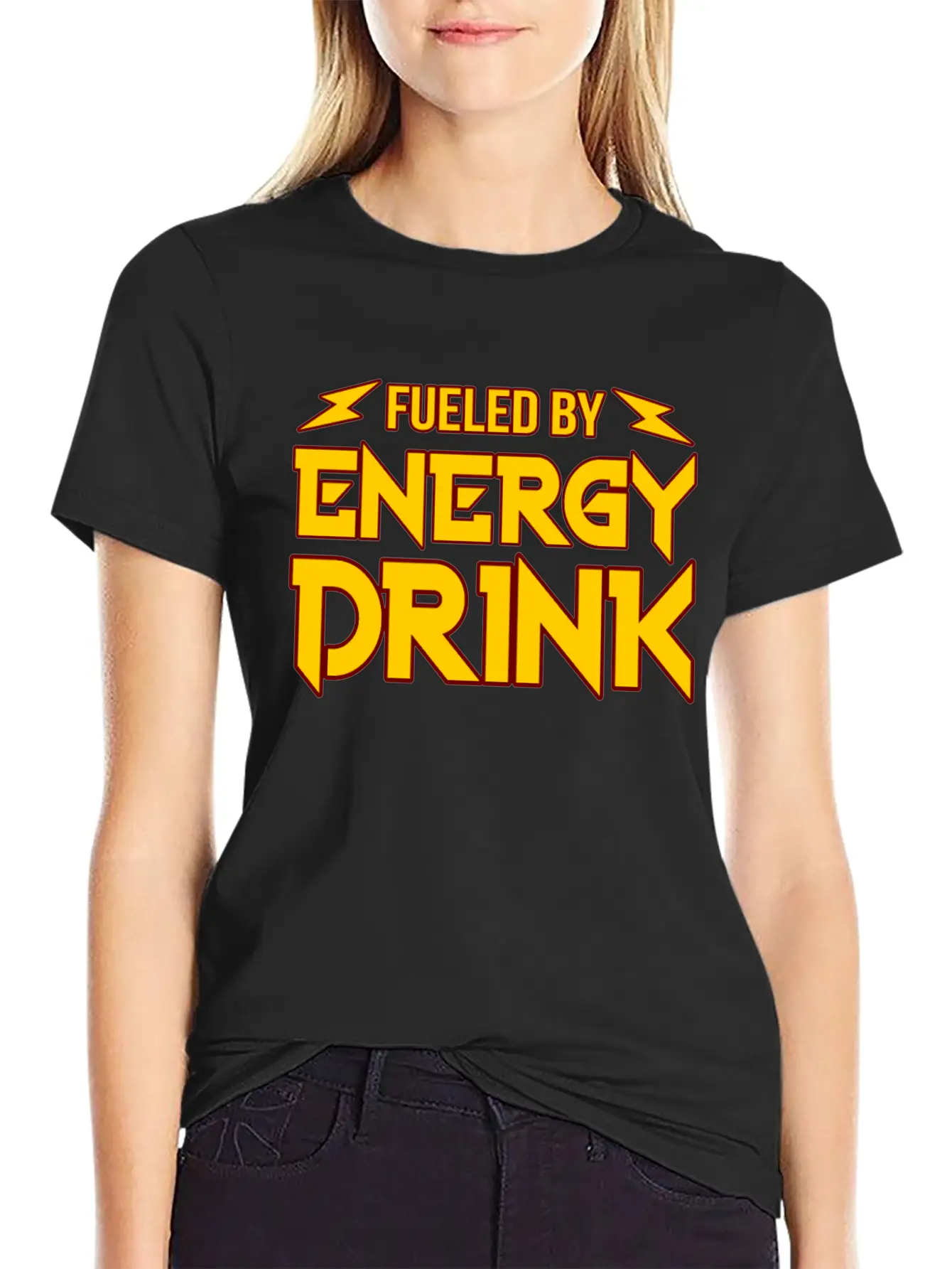 Energy Drink Comfortable Minimalist Graphic Tee – Summer Style Essential