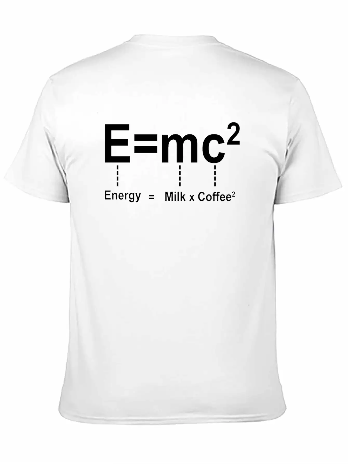 Energy Milk Coffee T-Shirt Comfortable Minimalist Graphic Tee – Summer Style Essential