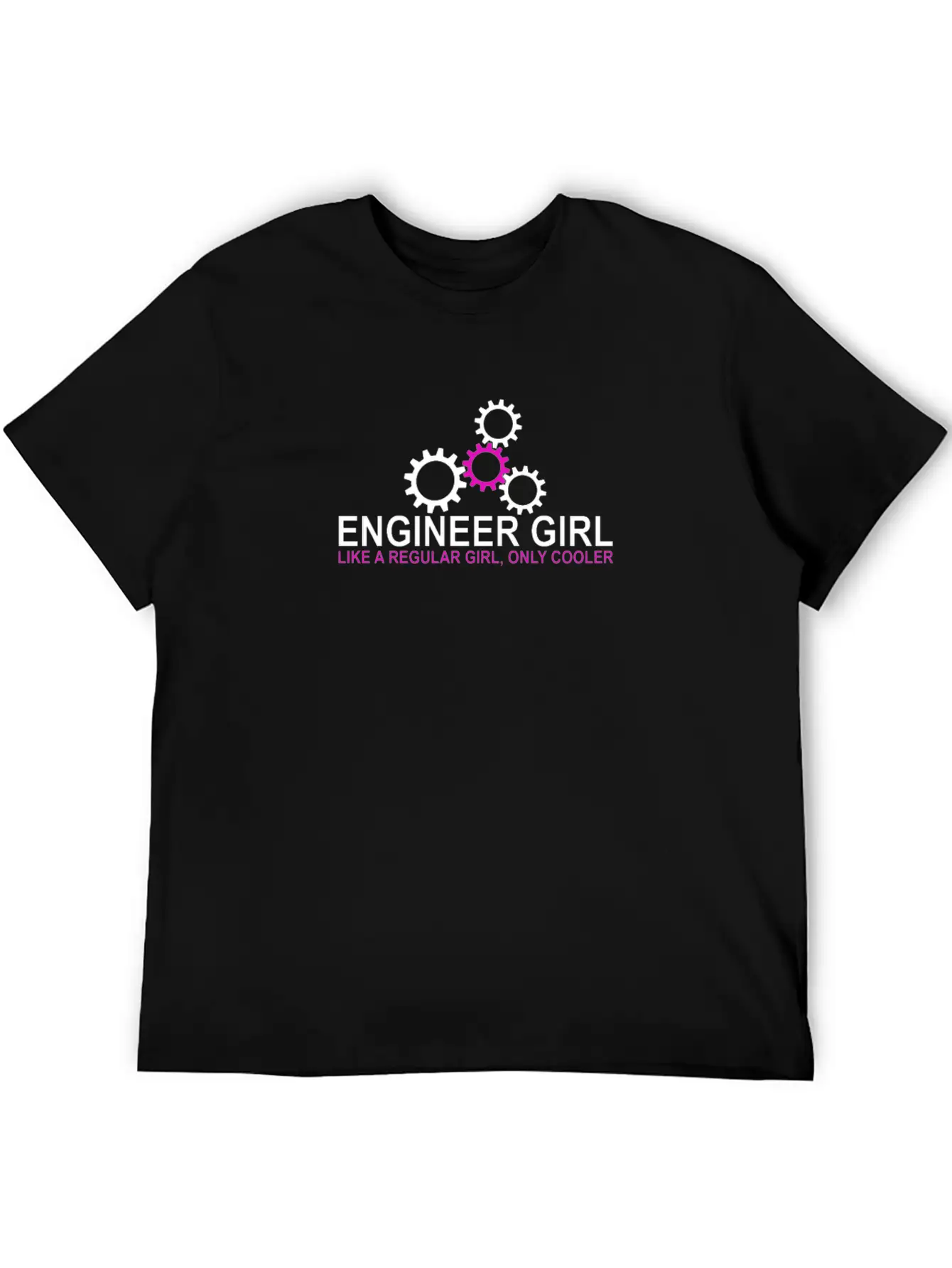 Engineer Girl Funny Cute Engineering STEM Gift For Stylish Everyday T-Shirt – Unisex Basic Cotton Tee