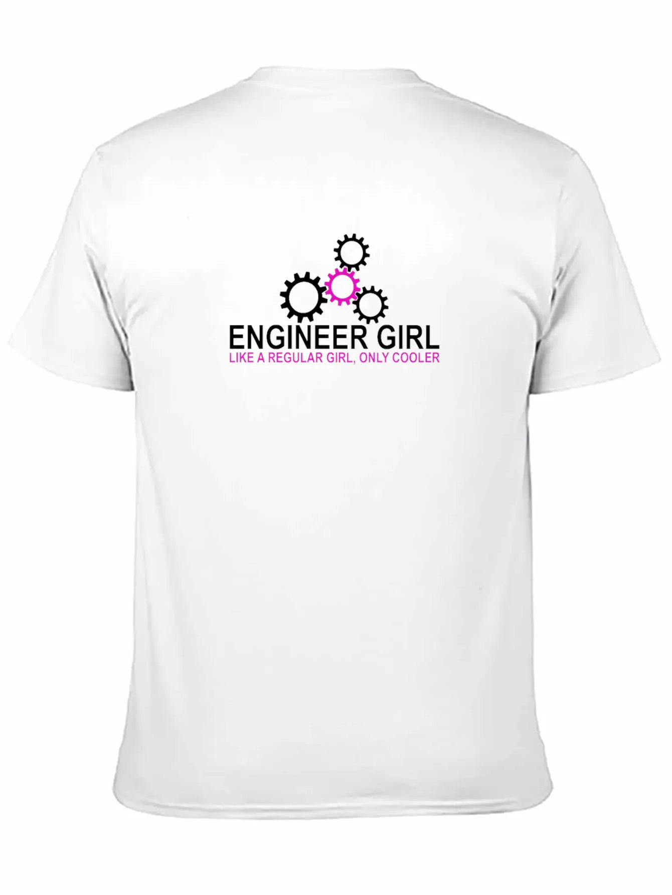 Engineer Girl Funny Cute Engineering STEM Gift For Stylish Everyday T-Shirt – Unisex Basic Cotton Tee