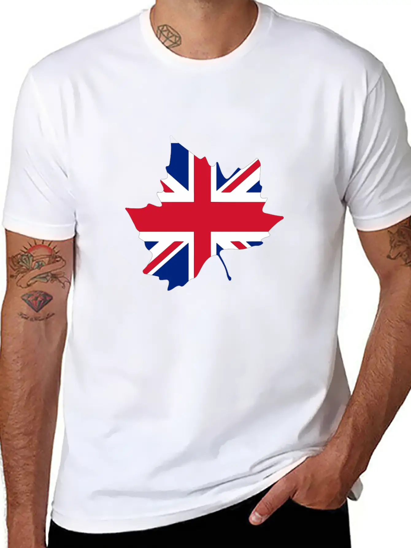 England Tree Flag Comfortable Minimalist Graphic Tee – Summer Style Essential