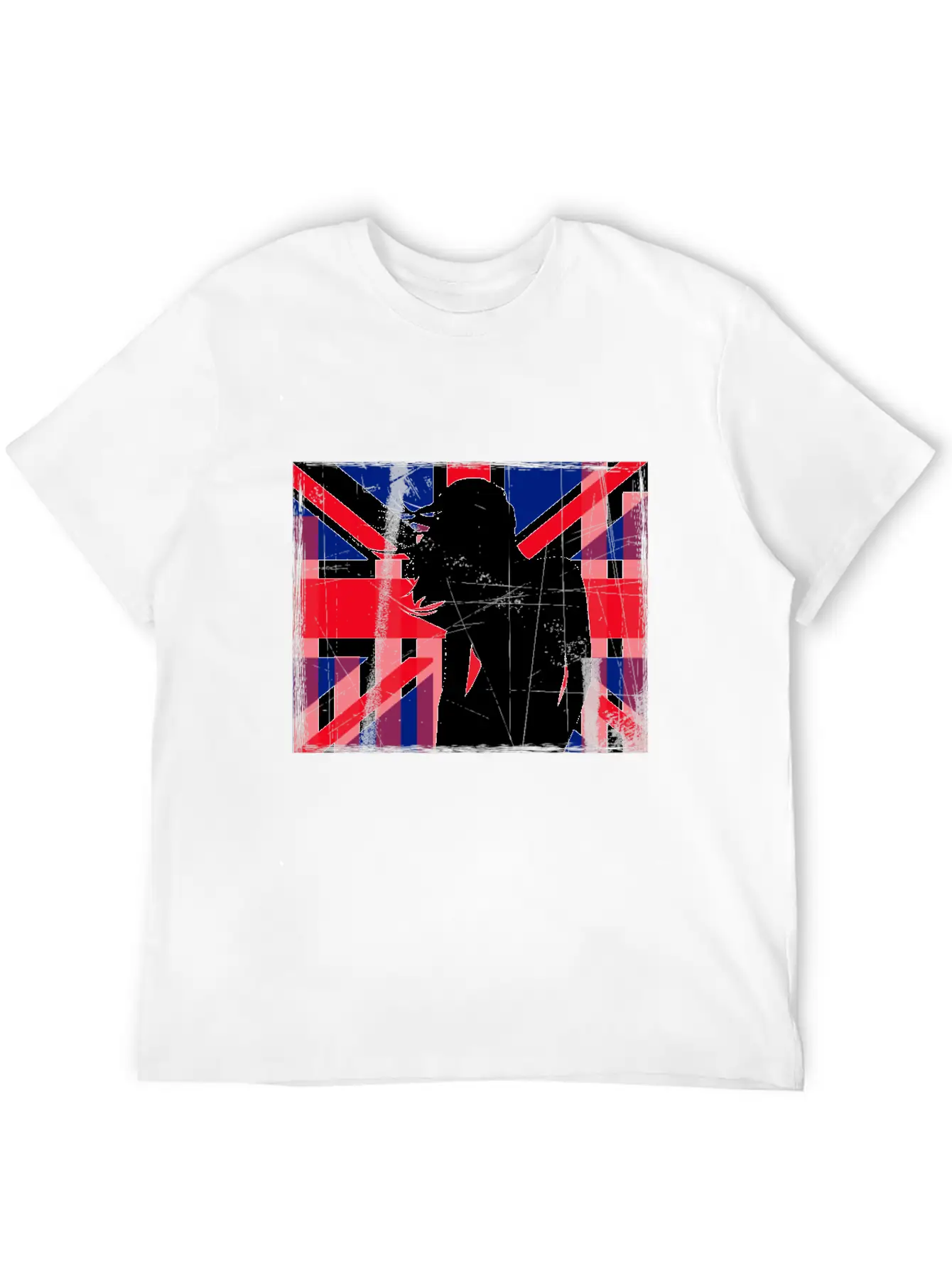English Equalizer Flag Shirt Comfortable Minimalist Graphic Tee – Summer Style Essential
