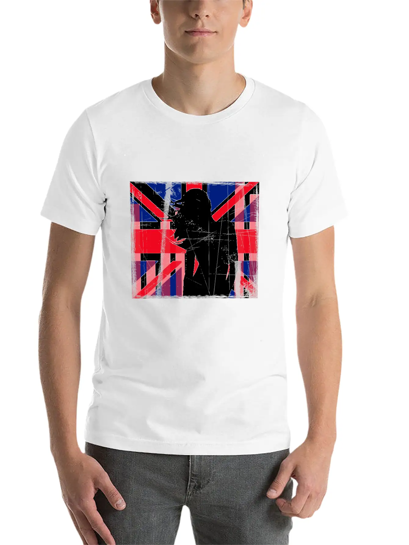English Equalizer Flag Shirt Comfortable Minimalist Graphic Tee – Summer Style Essential