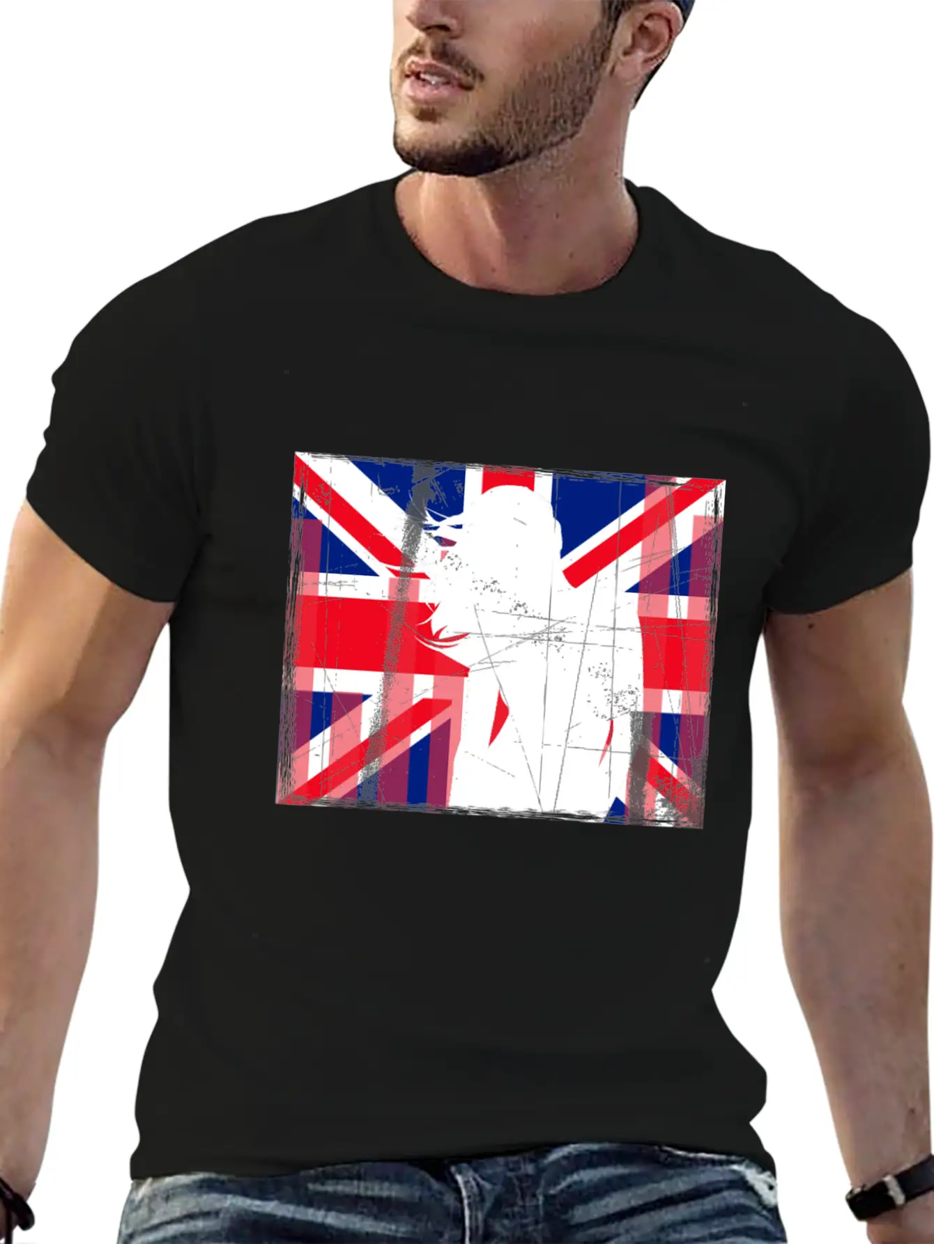 English Equalizer Flag Shirt Comfortable Minimalist Graphic Tee – Summer Style Essential
