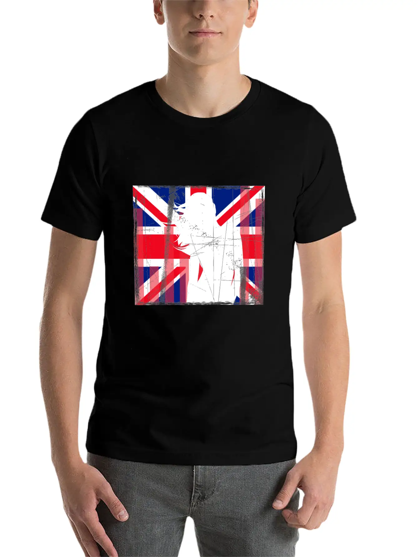 English Equalizer Flag Shirt Comfortable Minimalist Graphic Tee – Summer Style Essential