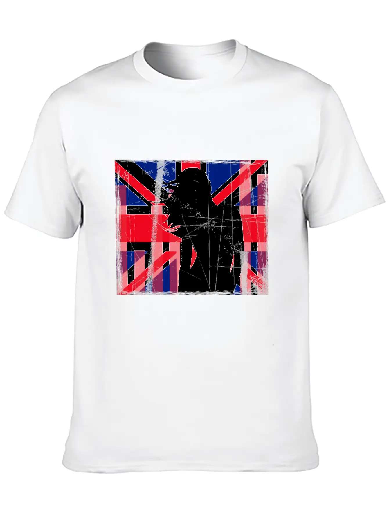 English Equalizer Flag Shirt Comfortable Minimalist Graphic Tee – Summer Style Essential