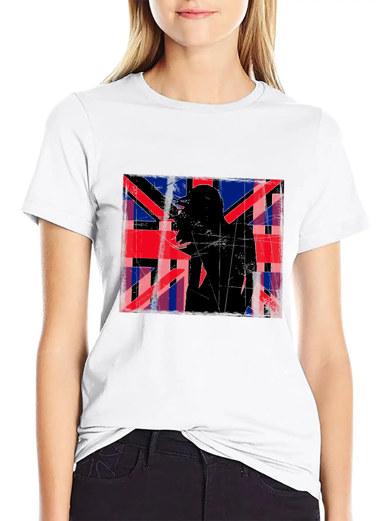 English Equalizer Flag Shirt Comfortable Minimalist Graphic Tee – Summer Style Essential