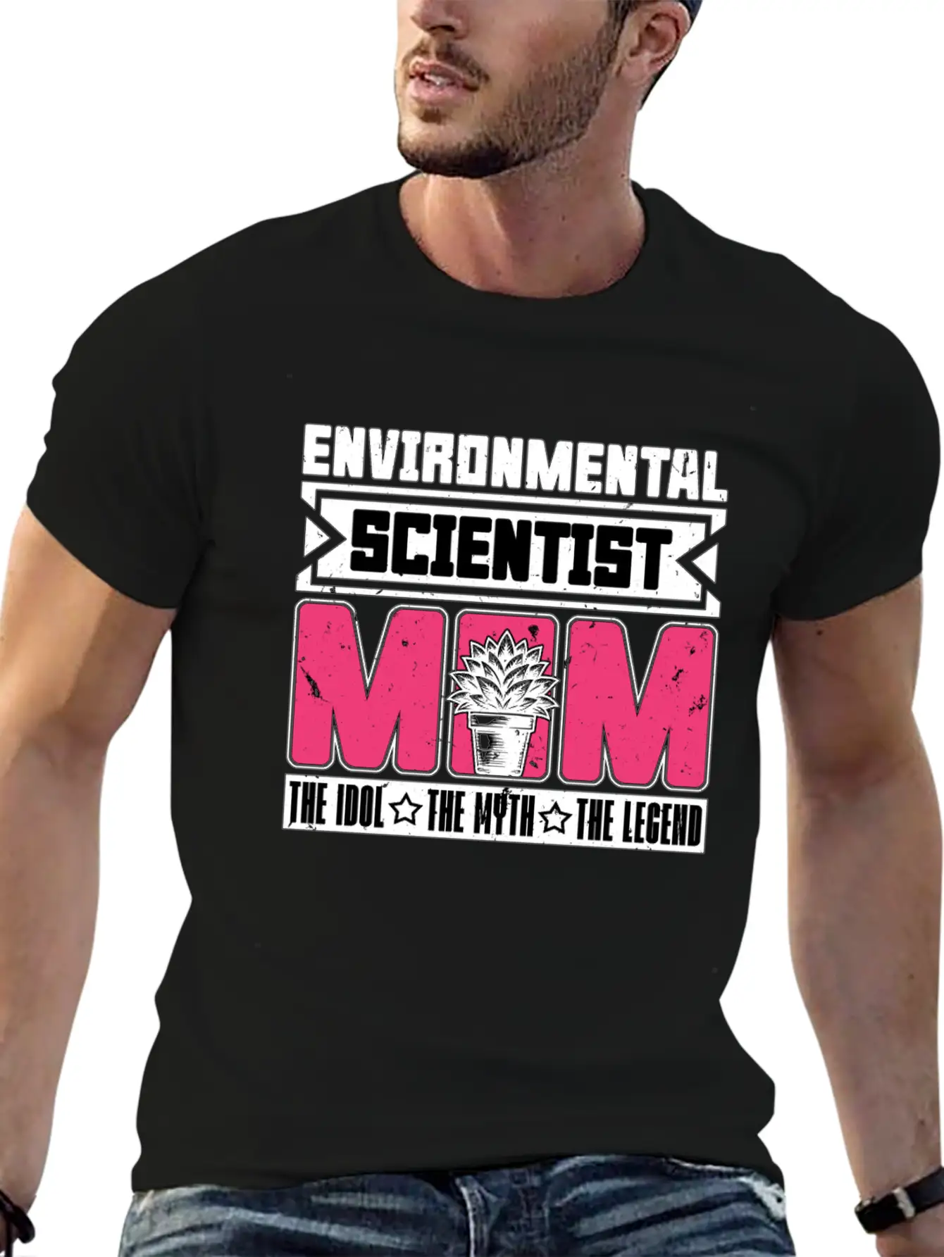 Environmental Scientist Mom The Soil Scientist Stylish Everyday T-Shirt – Unisex Basic Cotton Tee