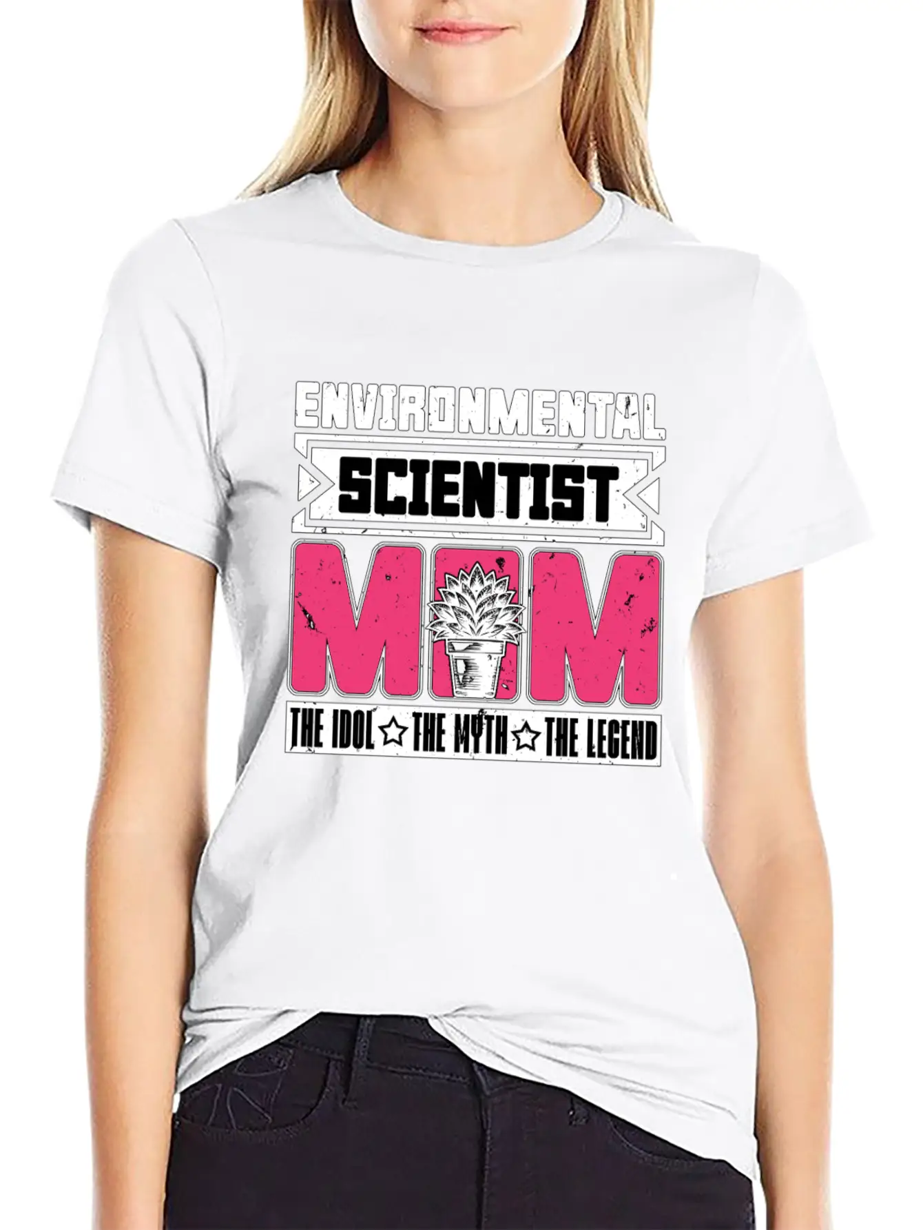 Environmental Scientist Mom The Soil Scientist Stylish Everyday T-Shirt – Unisex Basic Cotton Tee