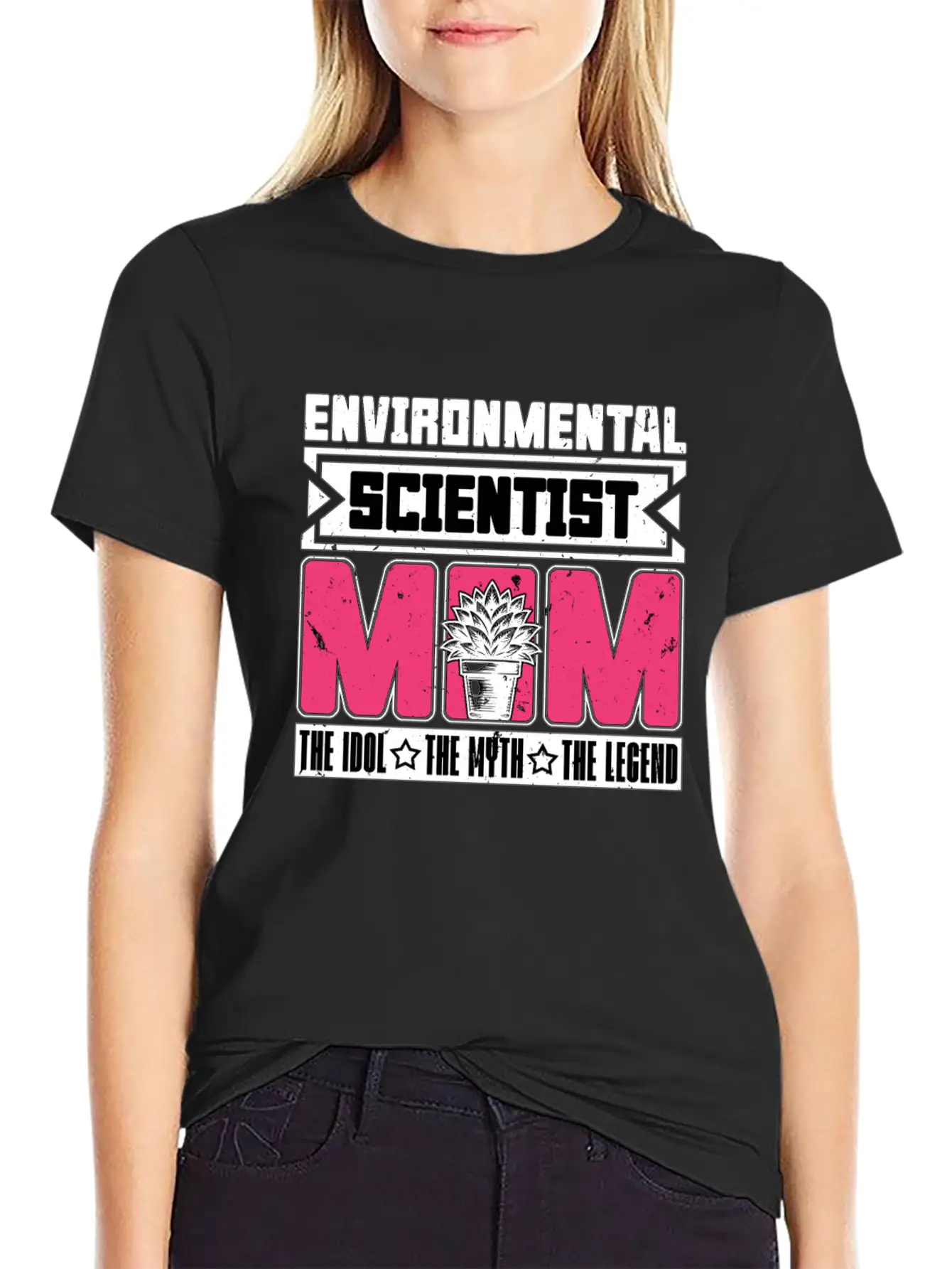 Environmental Scientist Mom The Soil Scientist Stylish Everyday T-Shirt – Unisex Basic Cotton Tee