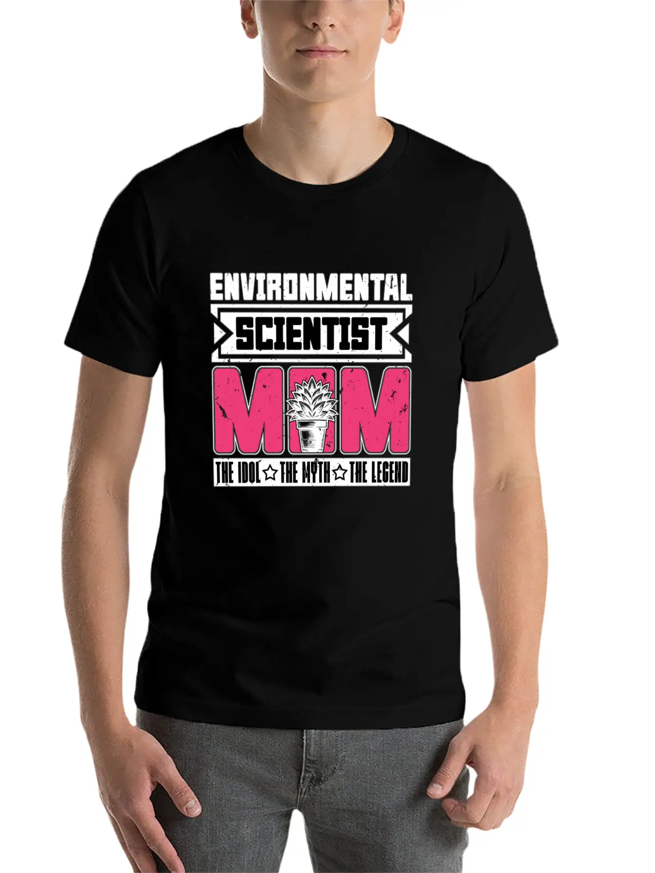 Environmental Scientist Mom The Soil Scientist Stylish Everyday T-Shirt – Unisex Basic Cotton Tee