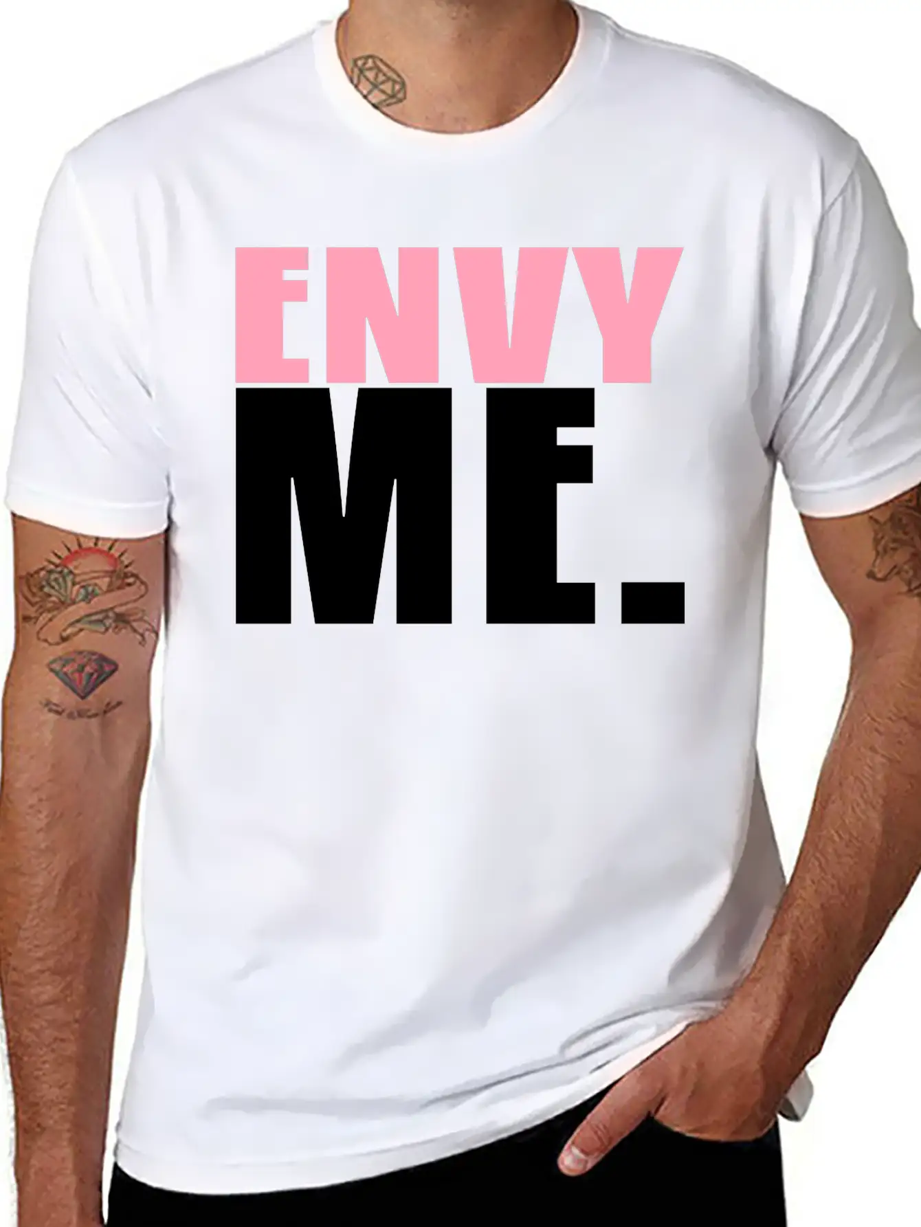 Envy ME Comfortable Minimalist Graphic Tee – Summer Style Essential