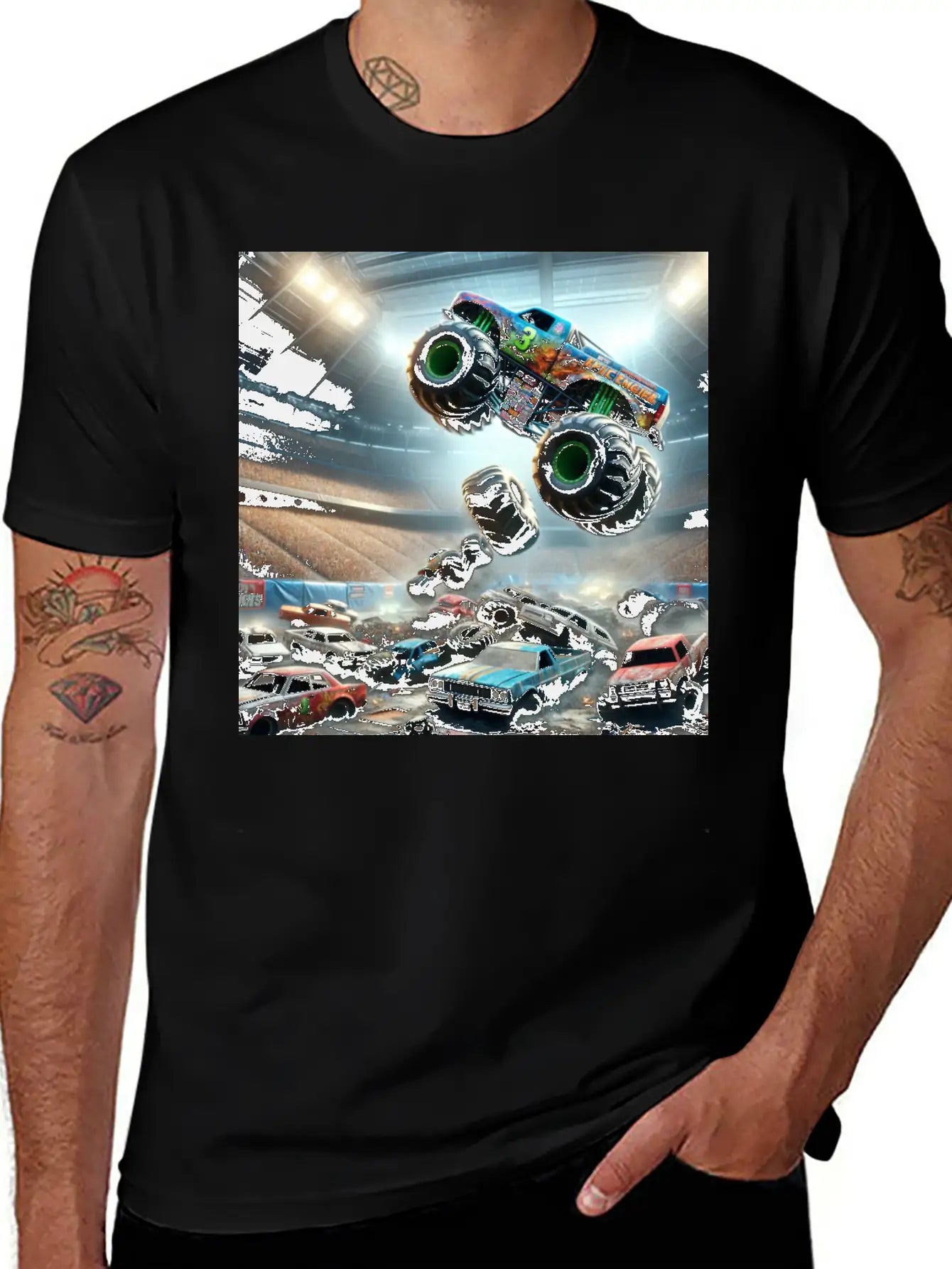 Epic Monster Truck Show Comfortable Minimalist Graphic Tee – Summer Style Essential