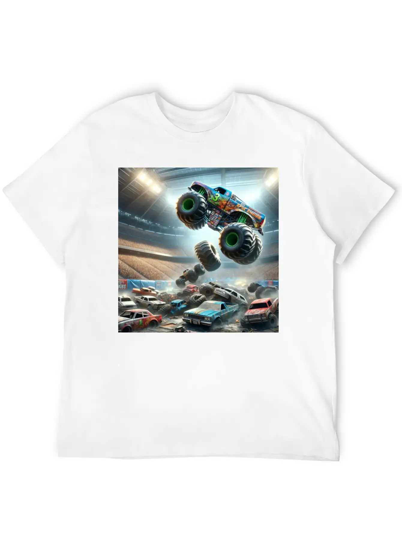 Epic Monster Truck Show Comfortable Minimalist Graphic Tee – Summer Style Essential