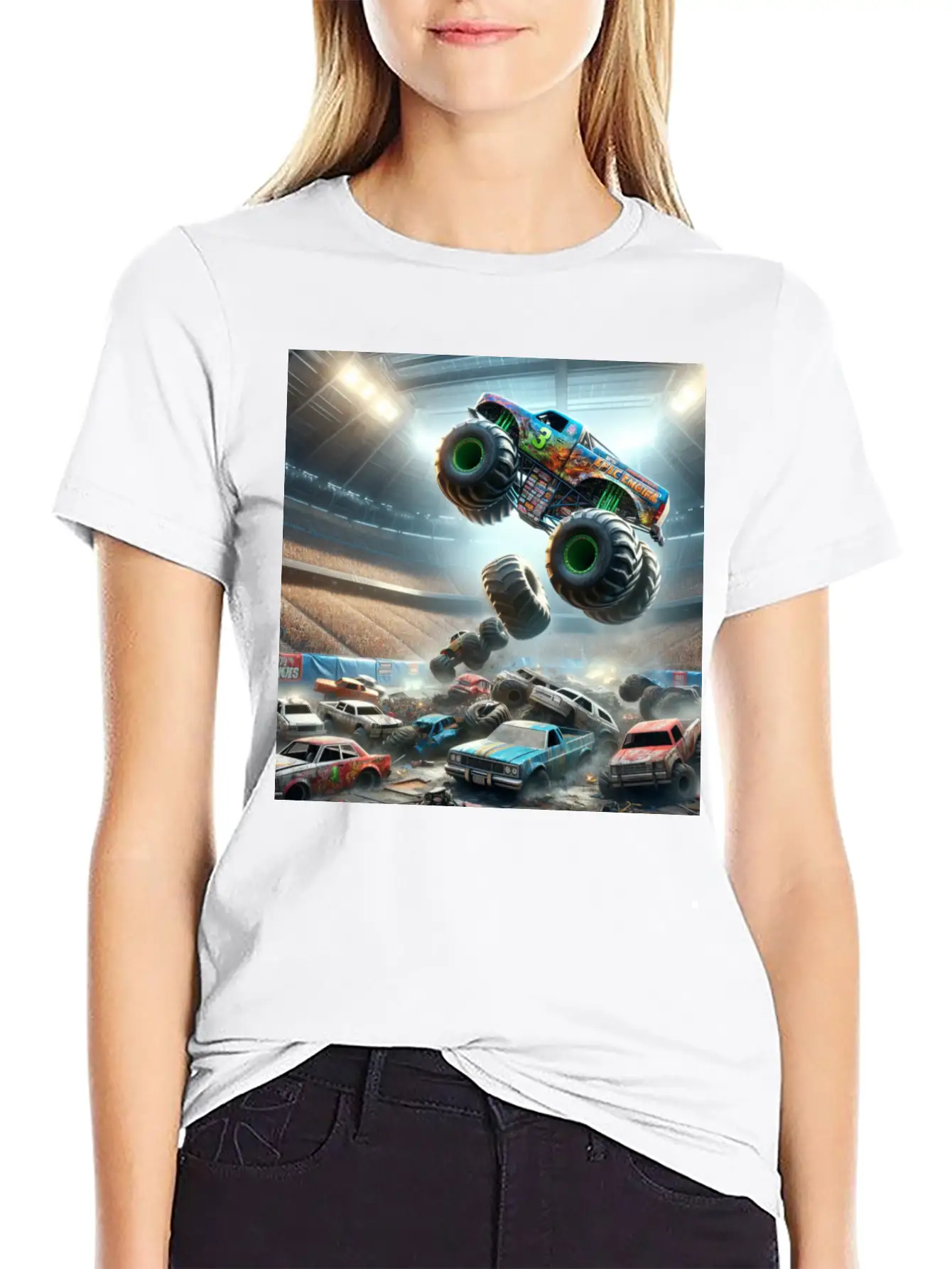Epic Monster Truck Show Comfortable Minimalist Graphic Tee – Summer Style Essential