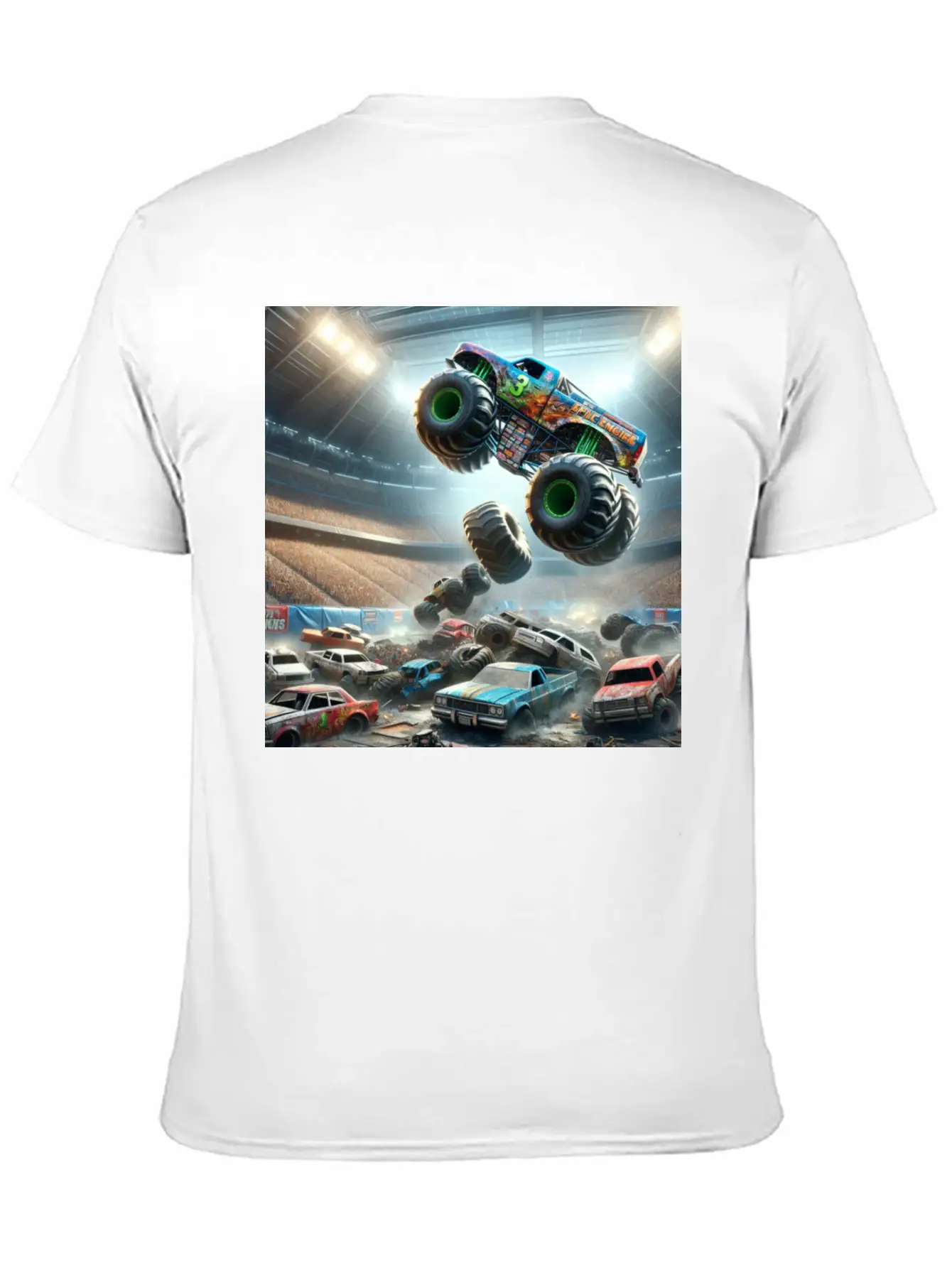 Epic Monster Truck Show Comfortable Minimalist Graphic Tee – Summer Style Essential