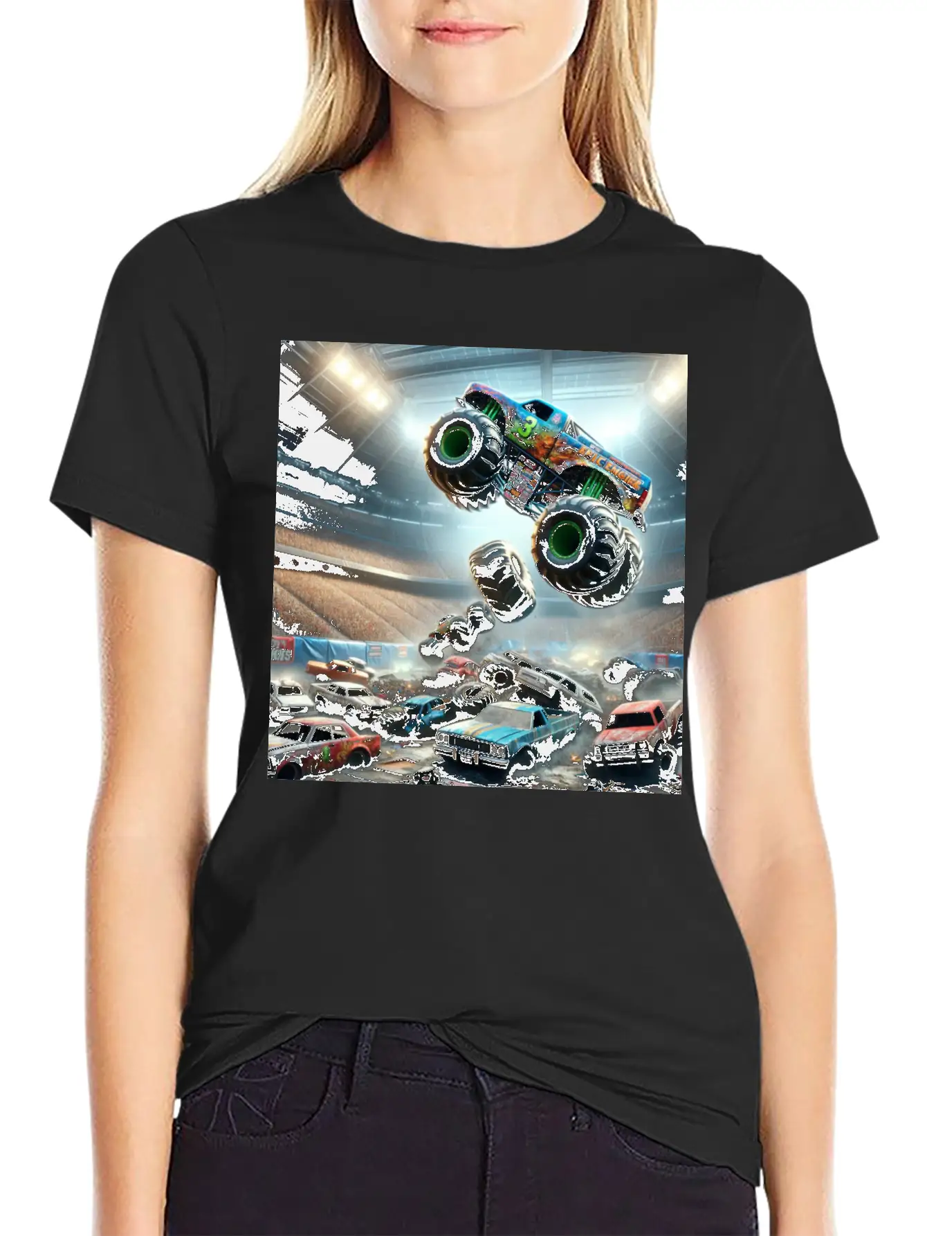 Epic Monster Truck Show Comfortable Minimalist Graphic Tee – Summer Style Essential
