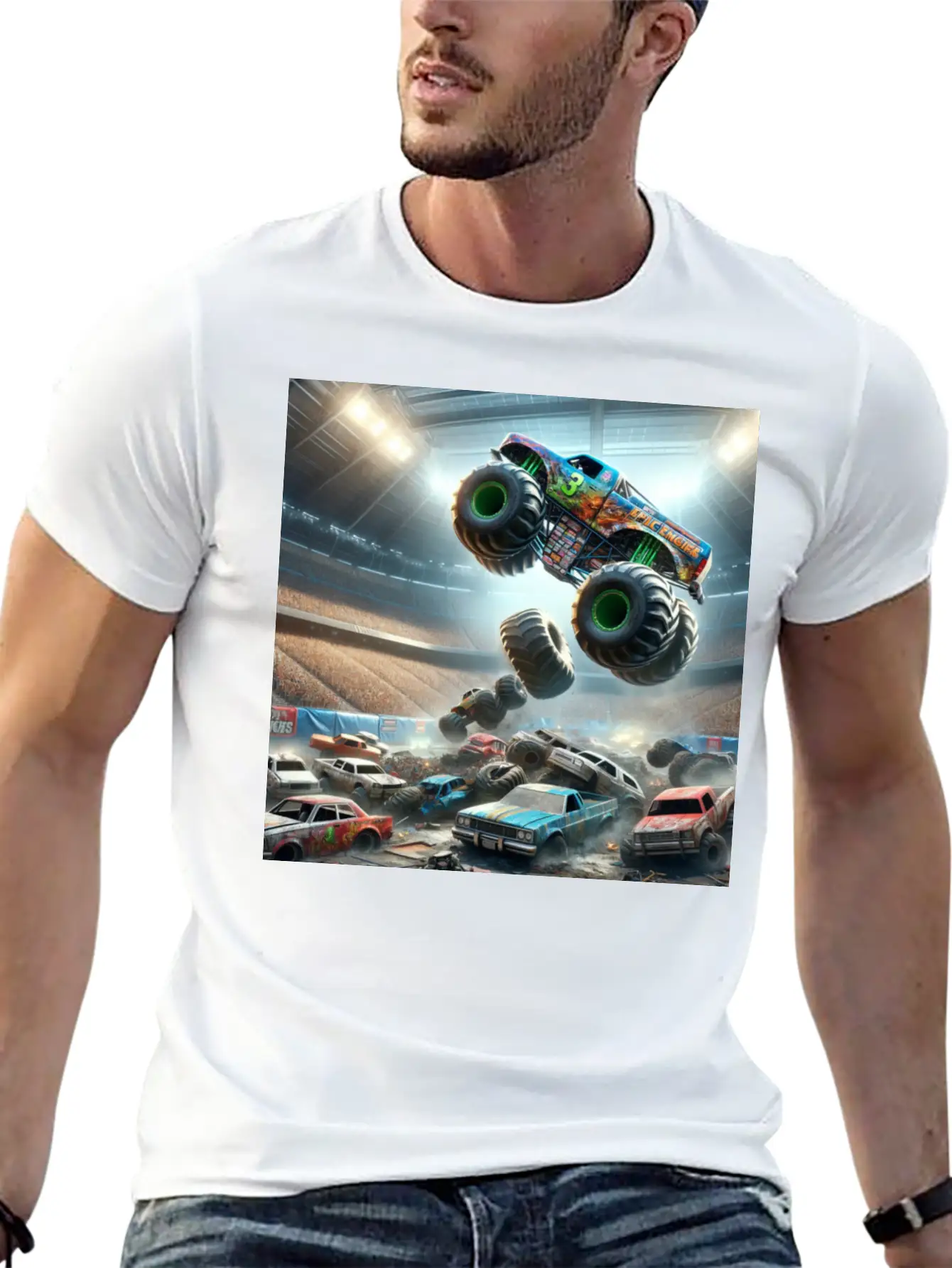 Epic Monster Truck Show Comfortable Minimalist Graphic Tee – Summer Style Essential