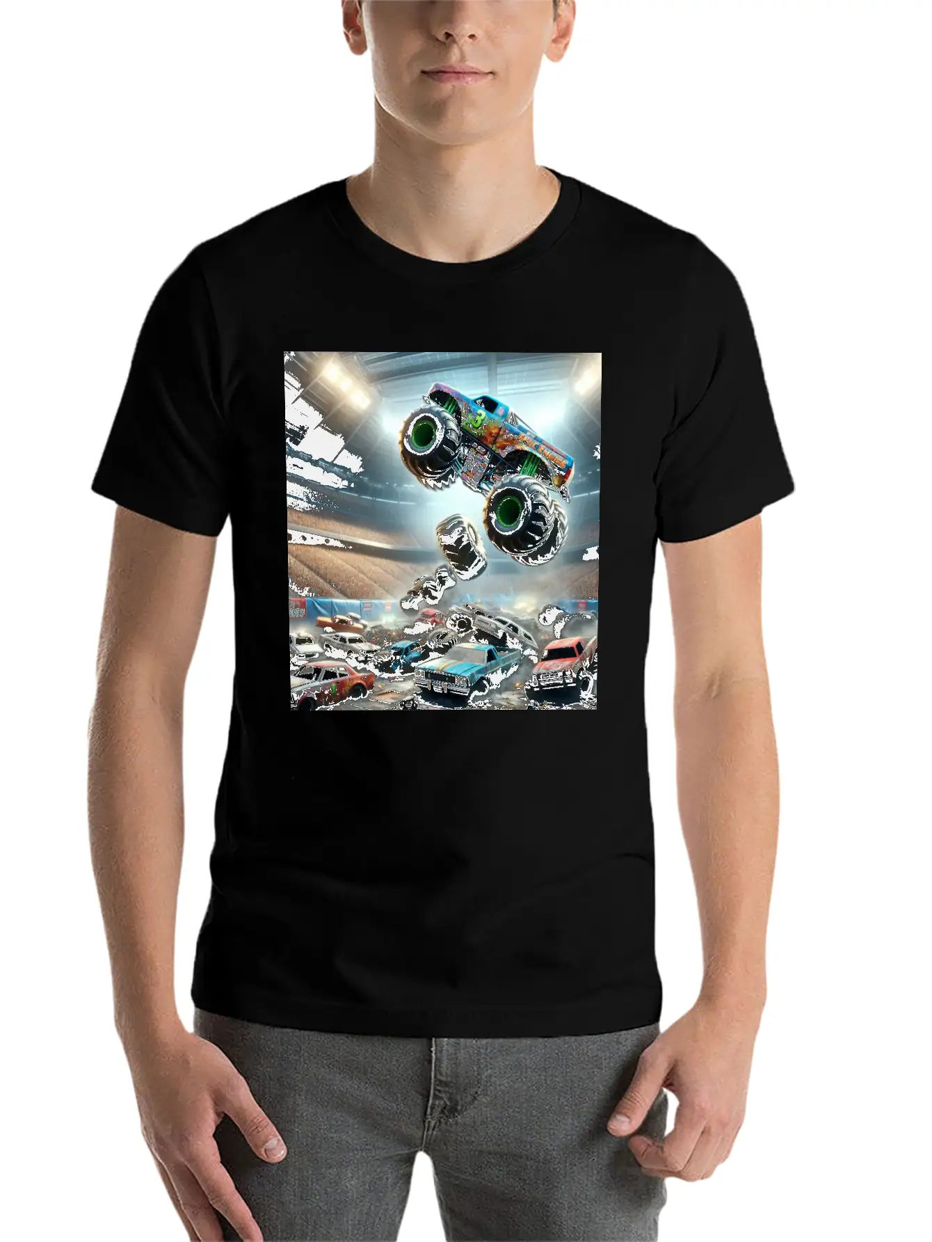 Epic Monster Truck Show Comfortable Minimalist Graphic Tee – Summer Style Essential