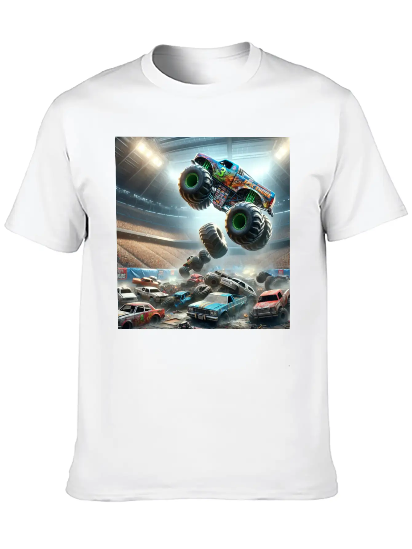 Epic Monster Truck Show Comfortable Minimalist Graphic Tee – Summer Style Essential