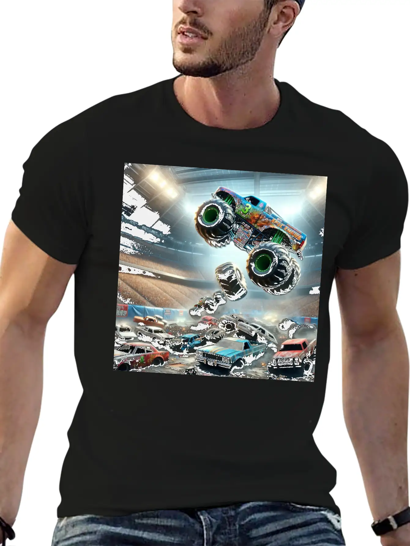 Epic Monster Truck Show Comfortable Minimalist Graphic Tee – Summer Style Essential