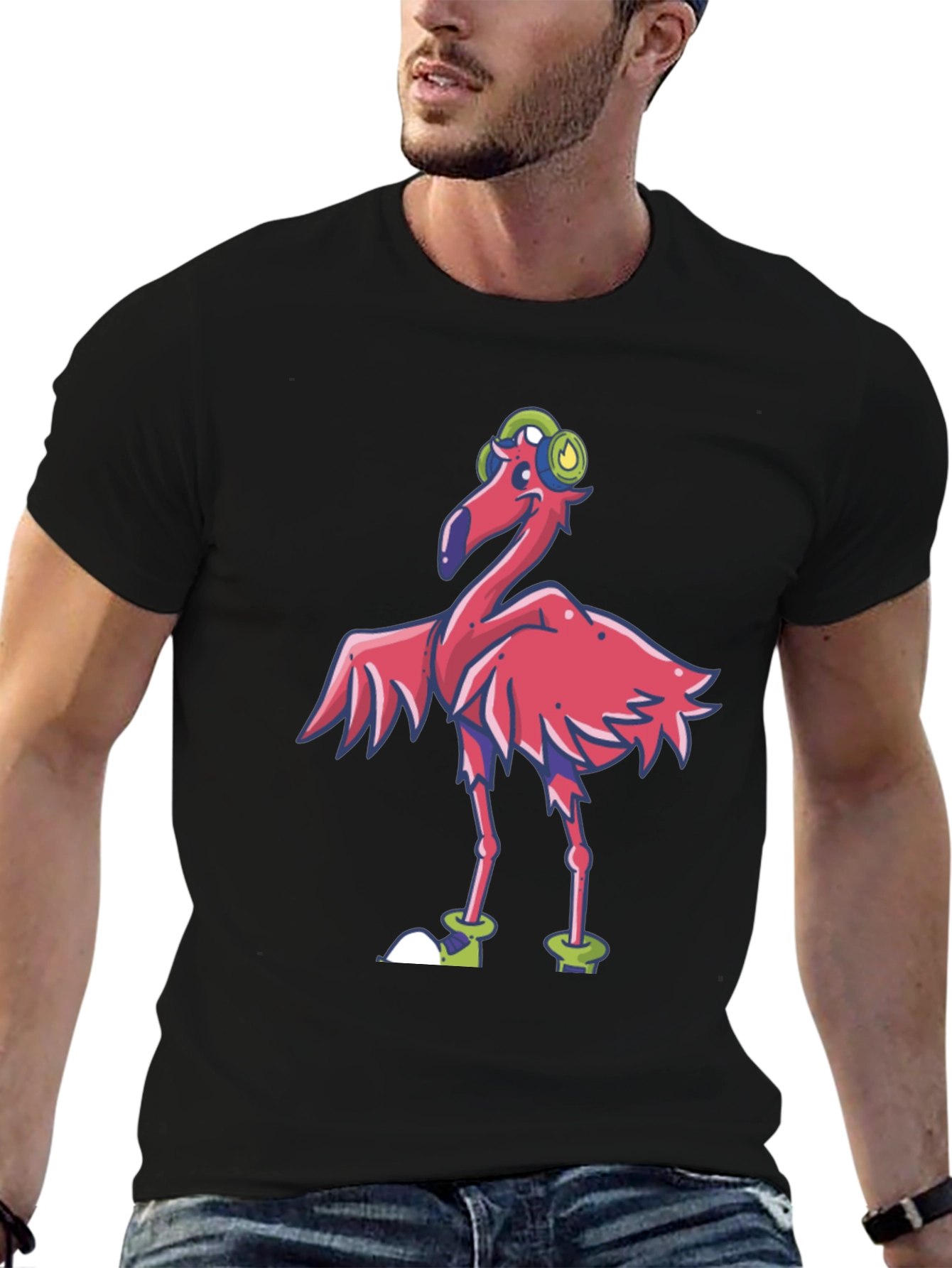 Funky Flamingo Graphic Tee