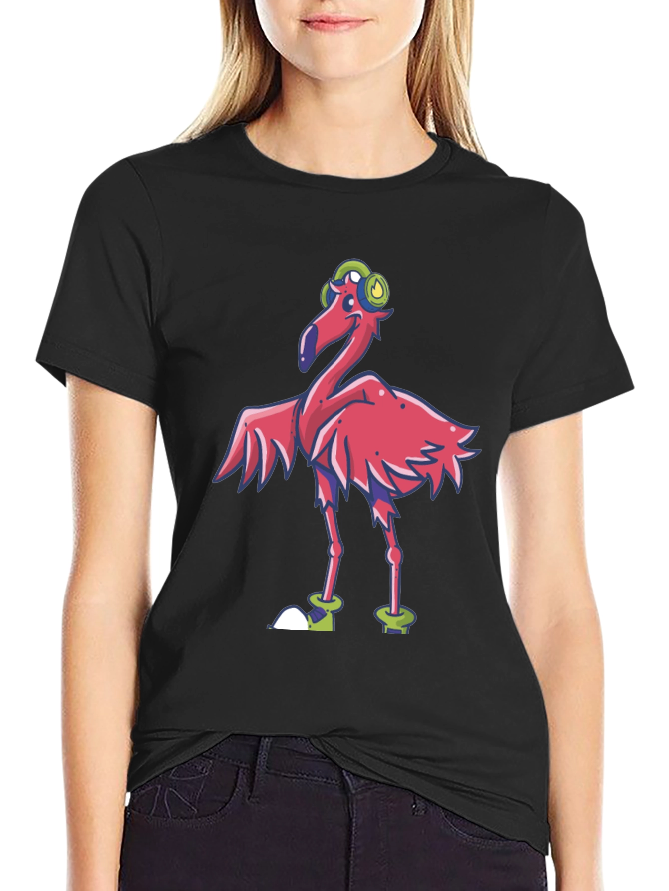 Funky Flamingo Graphic Tee
