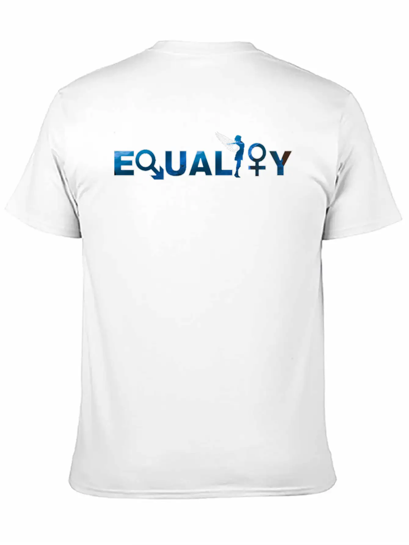 Equality For All Design Unisex Short Sleeve Soft Cotton T-Shirt – Casual Everyday Wear