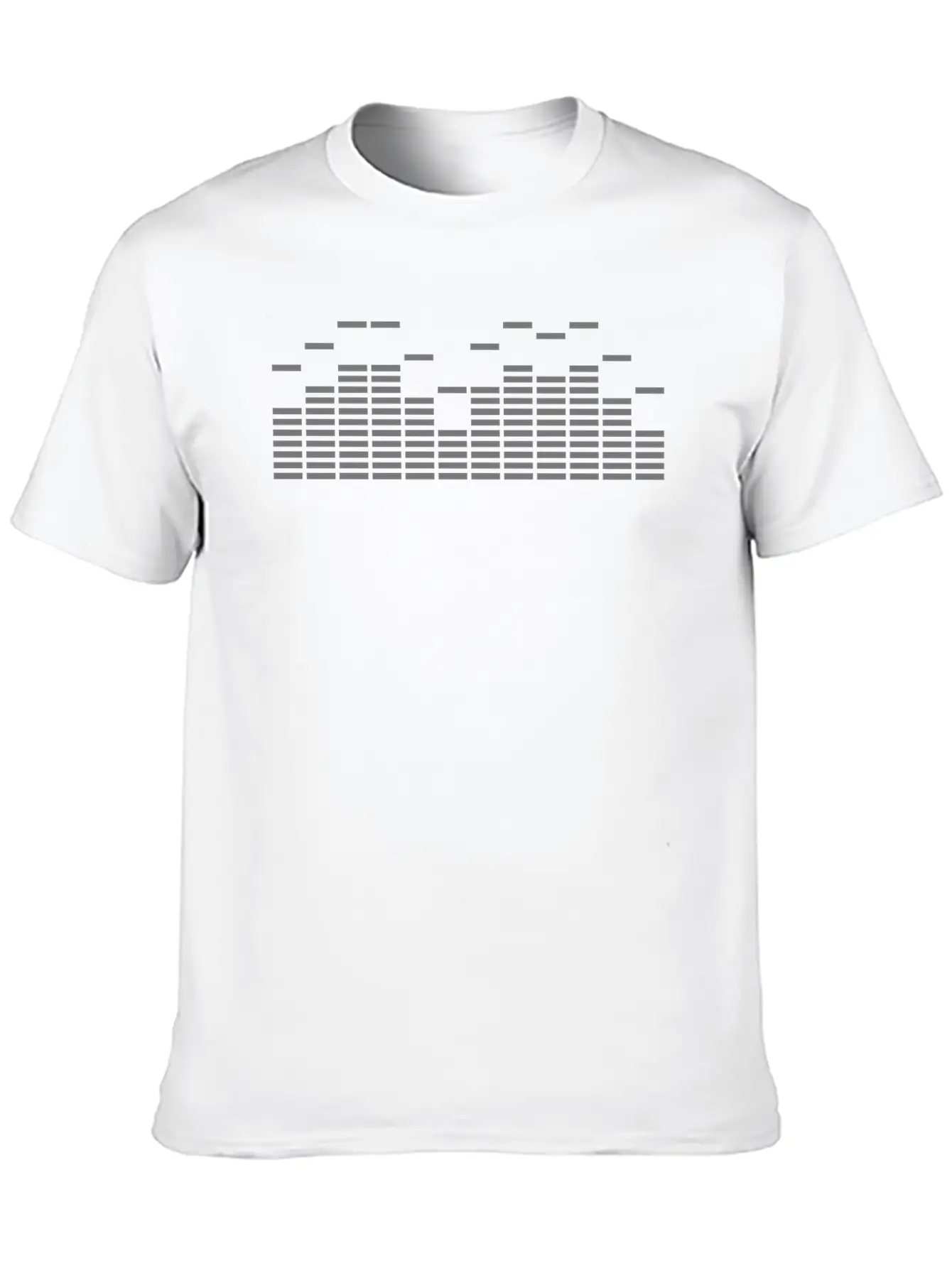 Equalizer Frequency DJ Sound Music Beat Pop Techno Basic Graphic T-Shirt – Daily Comfort In Soft Cotton