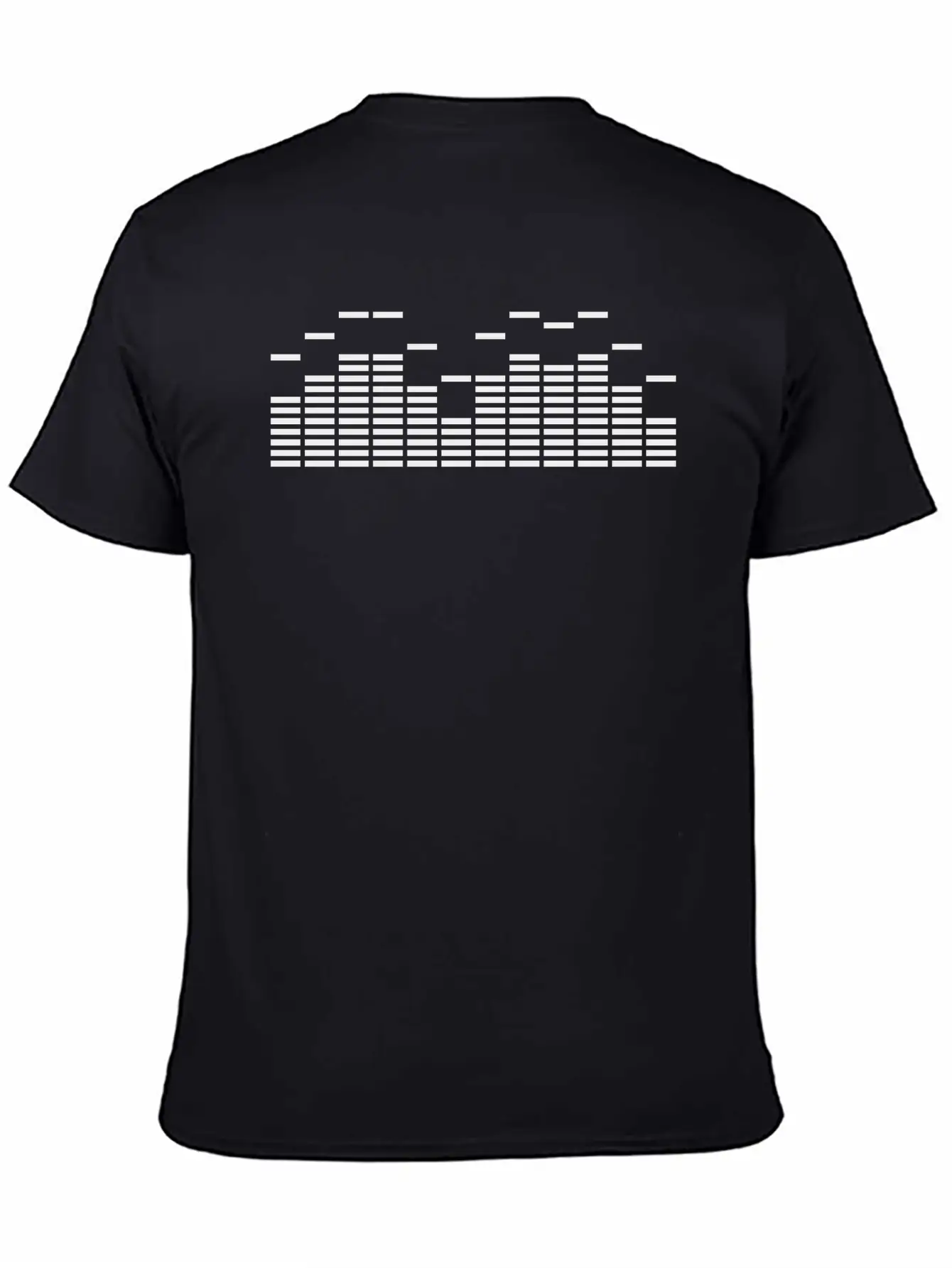 Equalizer Frequency DJ Sound Music Beat Pop Techno Basic Graphic T-Shirt – Daily Comfort In Soft Cotton