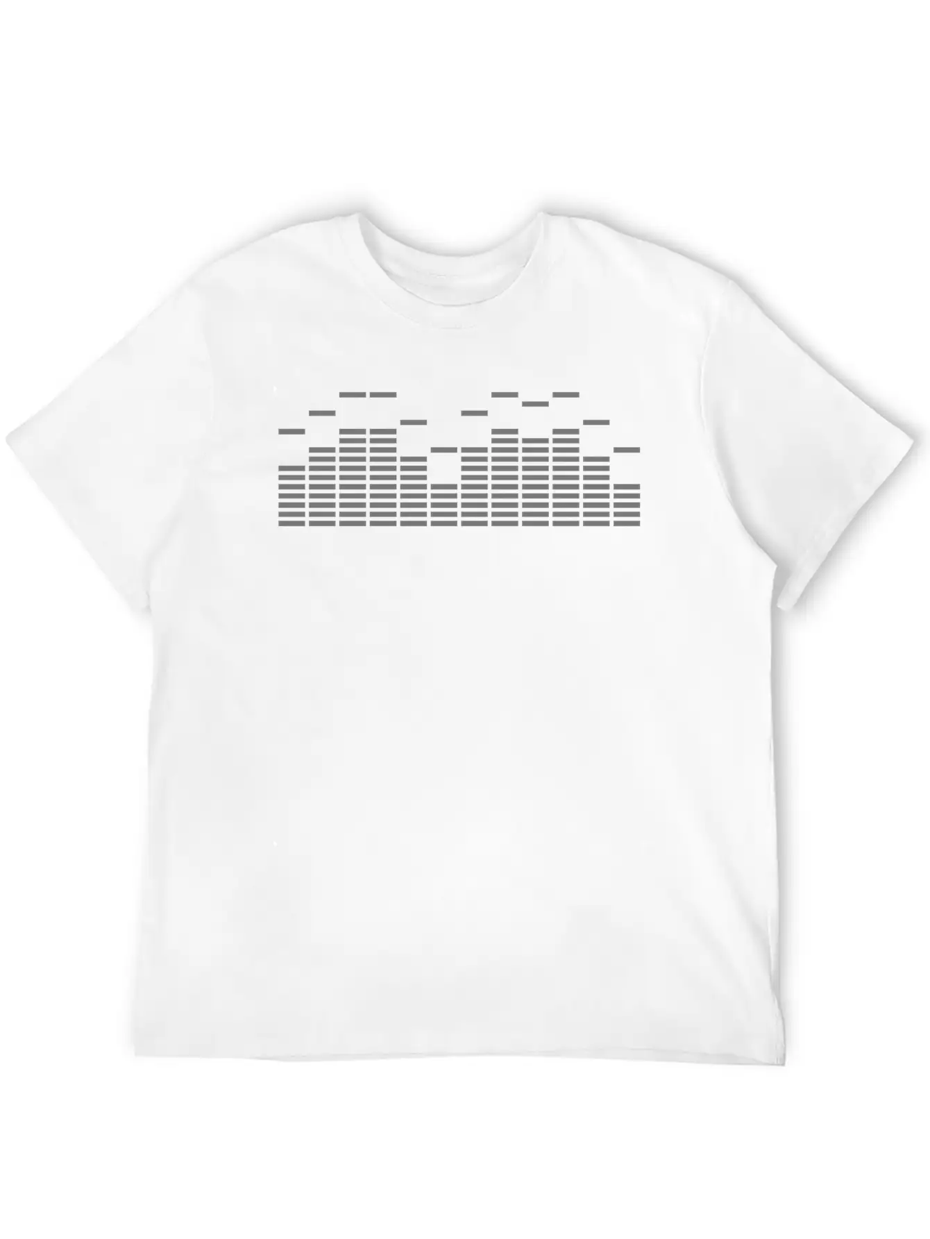 Equalizer Frequency DJ Sound Music Beat Pop Techno Basic Graphic T-Shirt – Daily Comfort In Soft Cotton