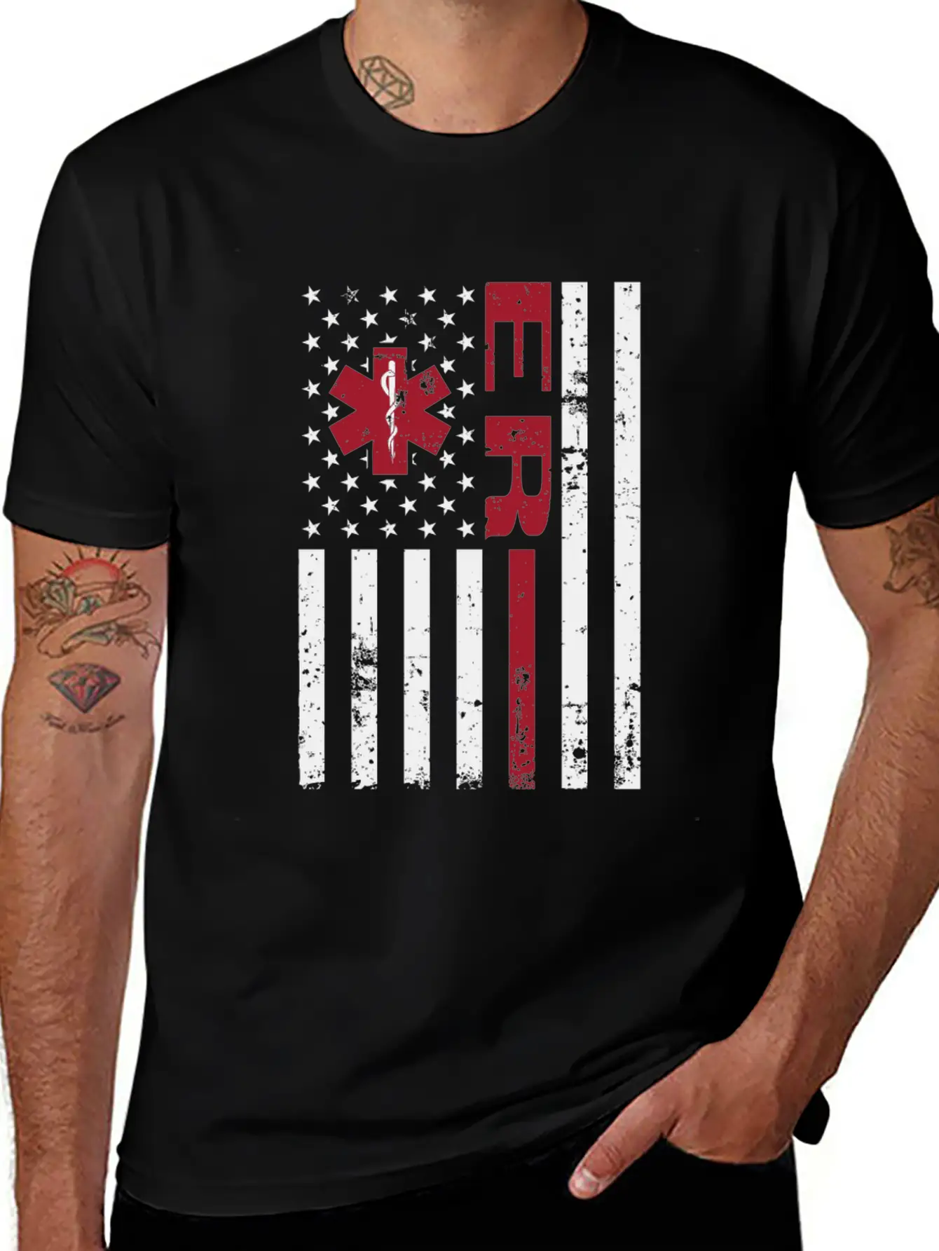 ER Doctor Emergency Room Doctor Gift Basic Graphic T-Shirt – Daily Comfort In Soft Cotton