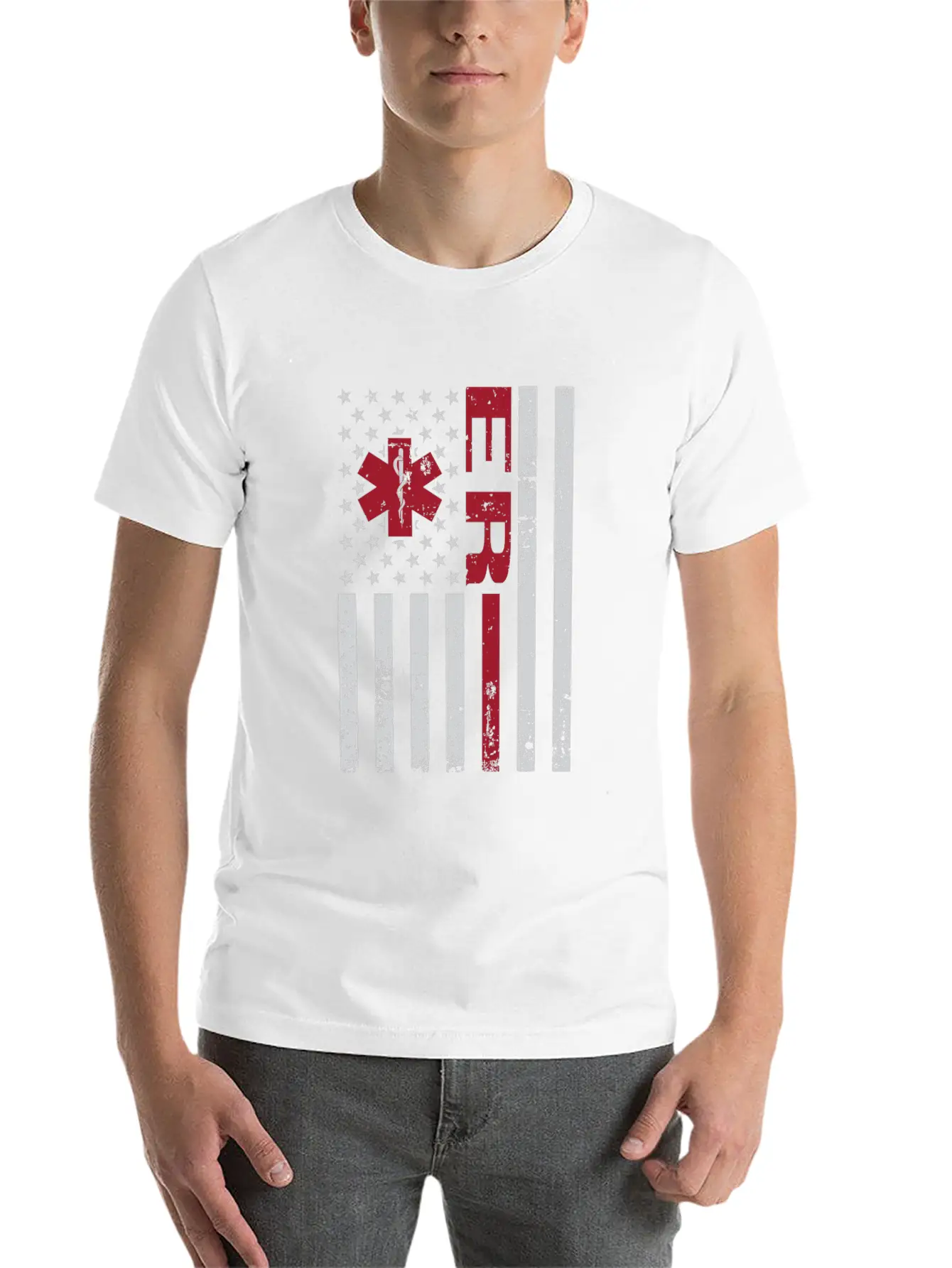 ER Doctor Emergency Room Doctor Gift Basic Graphic T-Shirt – Daily Comfort In Soft Cotton