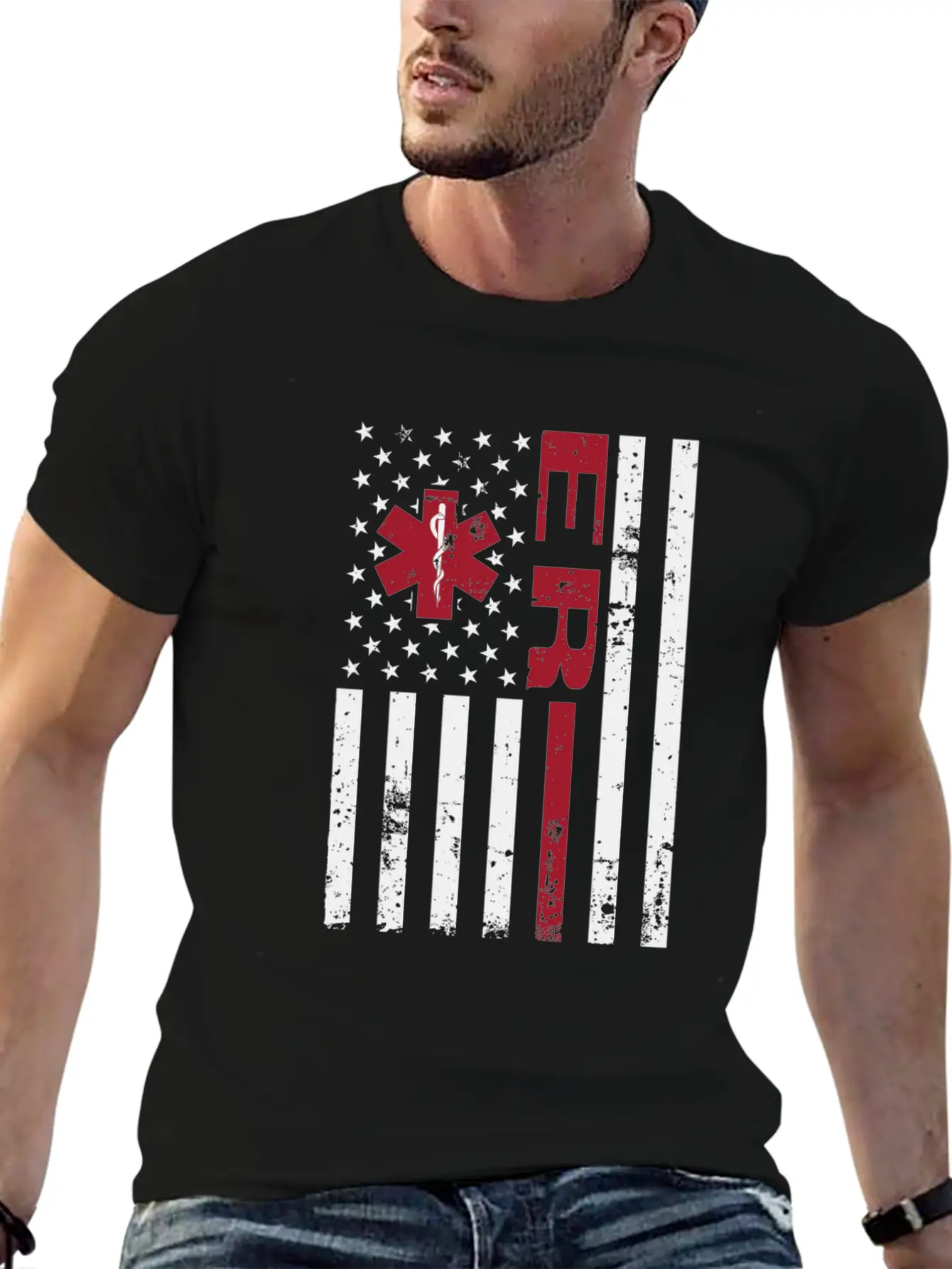 ER Doctor Emergency Room Doctor Gift Basic Graphic T-Shirt – Daily Comfort In Soft Cotton