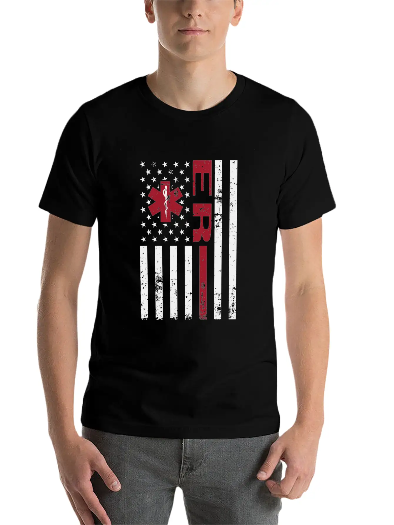 ER Doctor Emergency Room Doctor Gift Basic Graphic T-Shirt – Daily Comfort In Soft Cotton