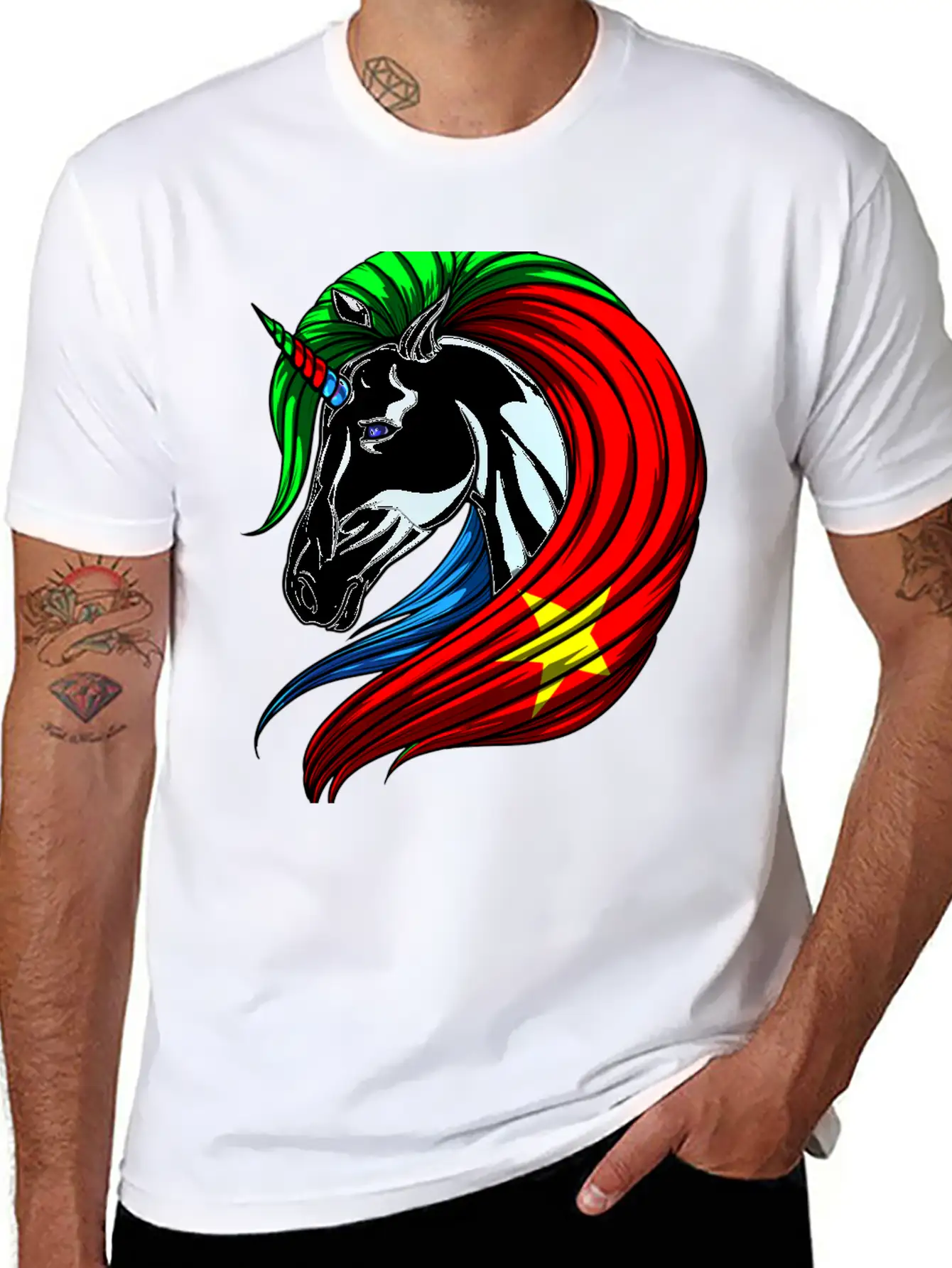 Eritrea Flag Eritrean Essential Unisex Summer Tee – Soft Cotton Casual Fit