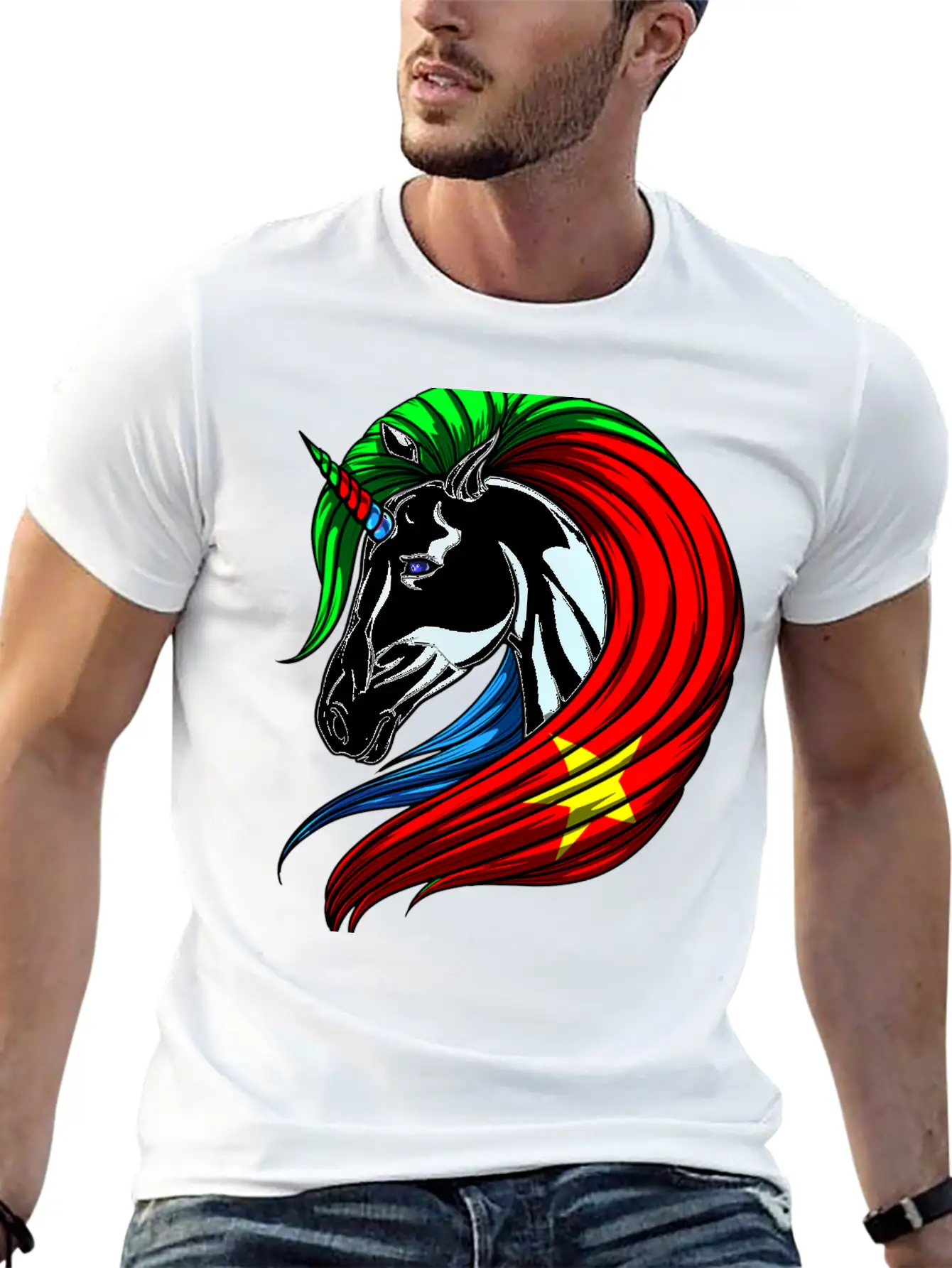 Eritrea Flag Eritrean Essential Unisex Summer Tee – Soft Cotton Casual Fit