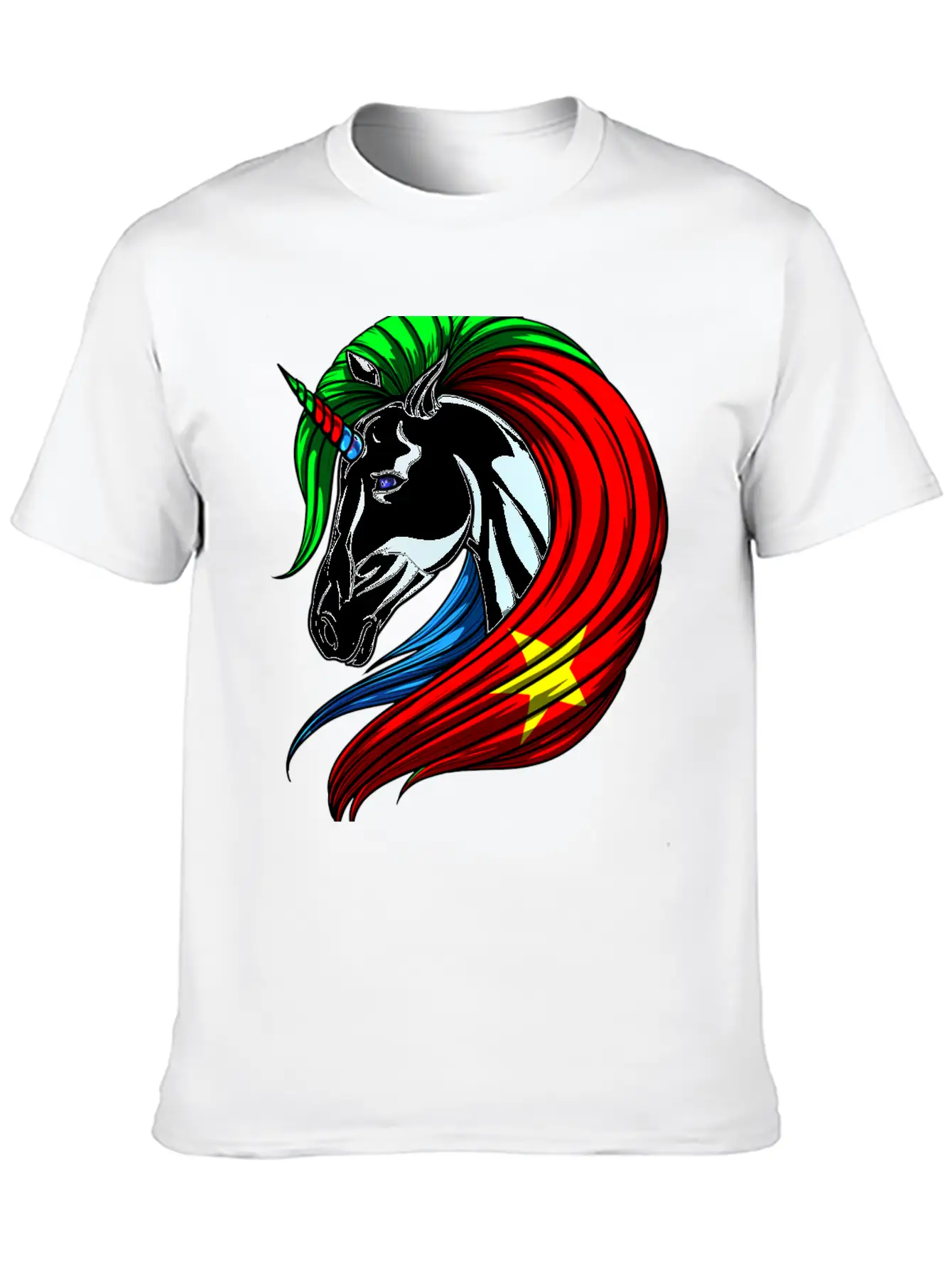 Eritrea Flag Eritrean Essential Unisex Summer Tee – Soft Cotton Casual Fit