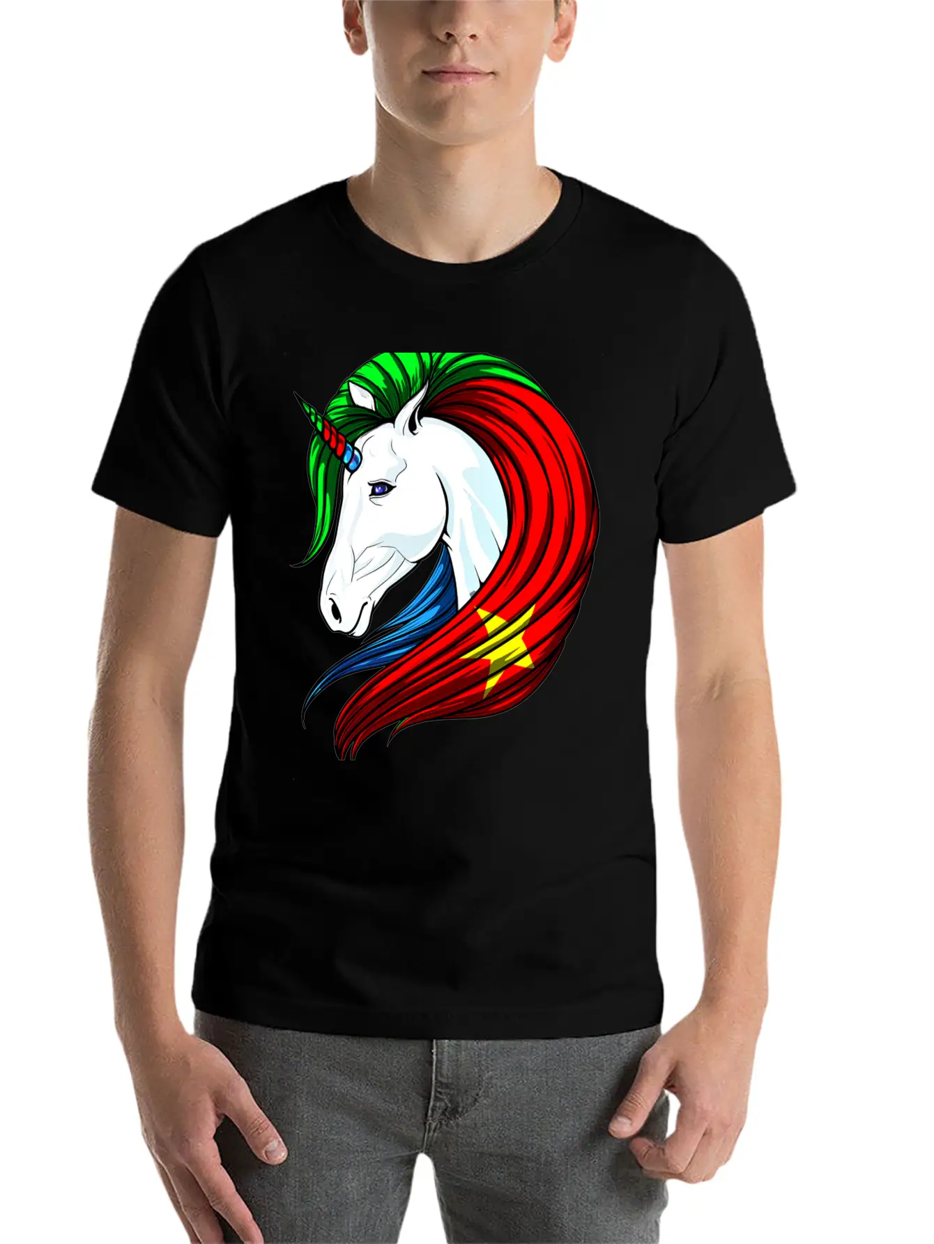 Eritrea Flag Eritrean Essential Unisex Summer Tee – Soft Cotton Casual Fit