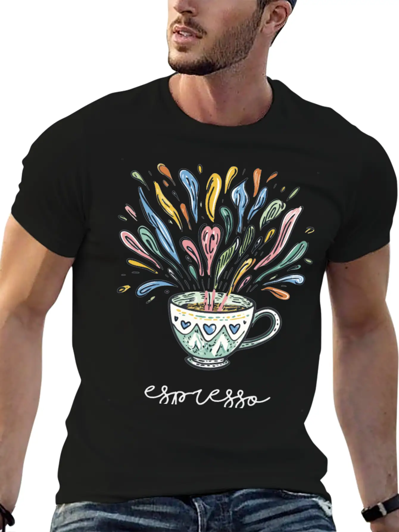 Espresso Yourself Essential Unisex Summer Tee – Soft Cotton Casual Fit