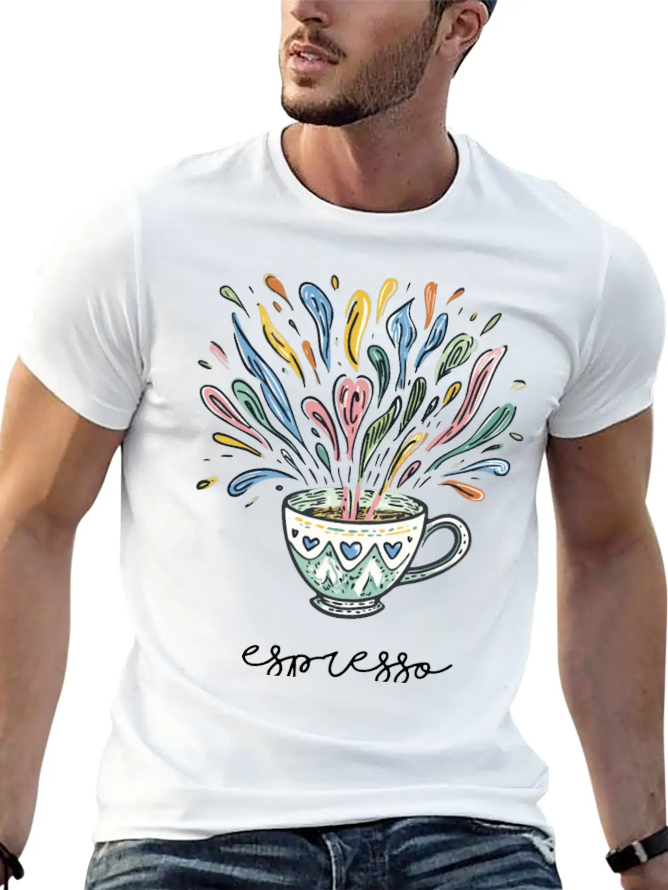 Espresso Yourself Essential Unisex Summer Tee – Soft Cotton Casual Fit