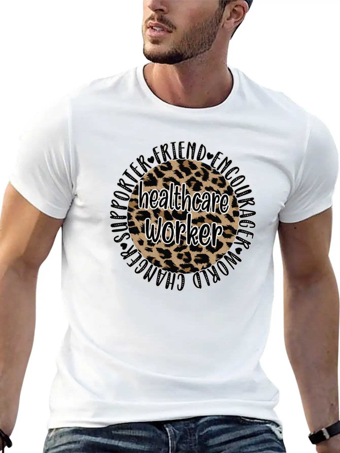Essential Frontline Healthcare Worker Appreciation Basic Graphic T-Shirt – Daily Comfort In Soft Cotton