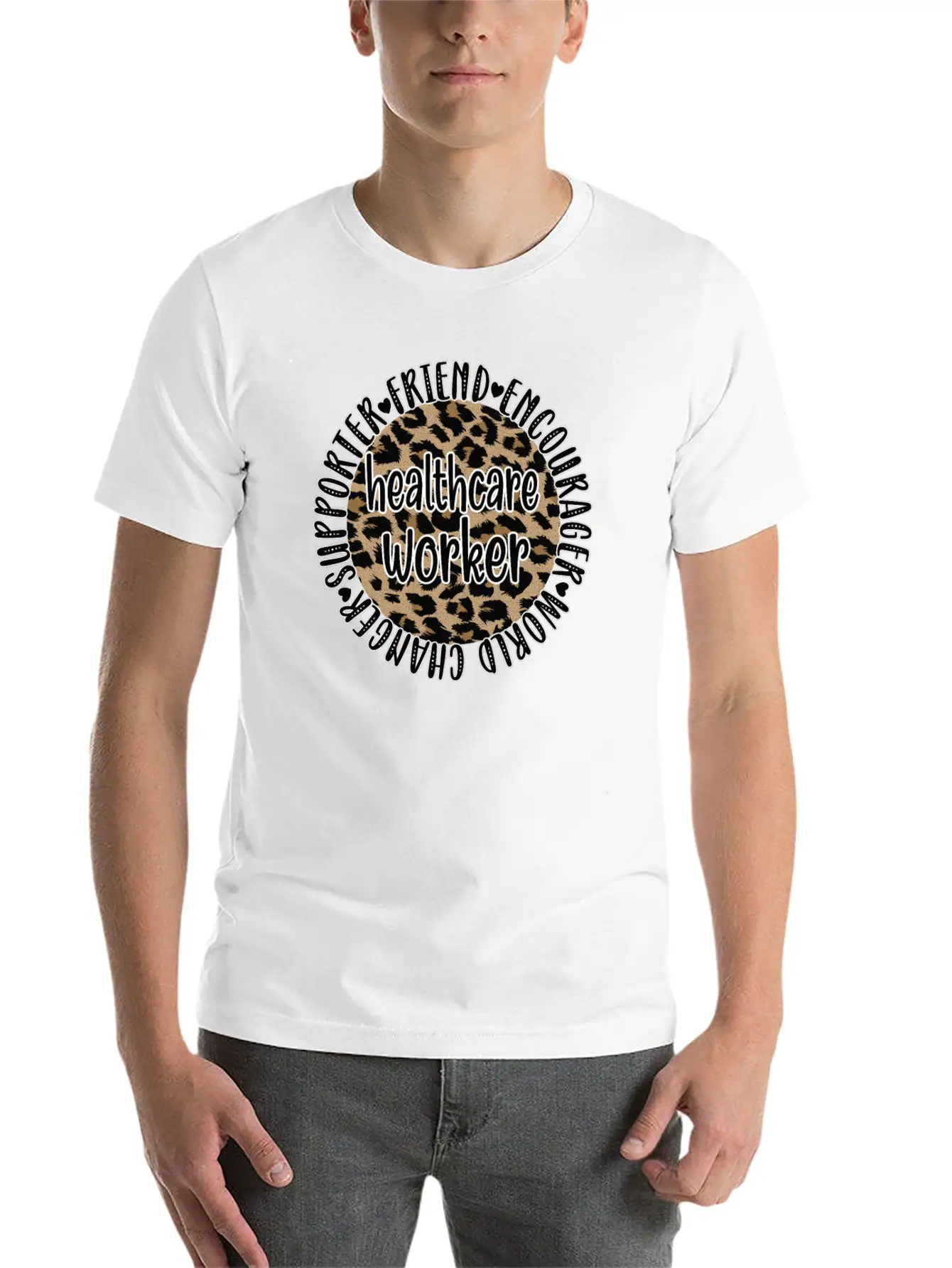Essential Frontline Healthcare Worker Appreciation Basic Graphic T-Shirt – Daily Comfort In Soft Cotton