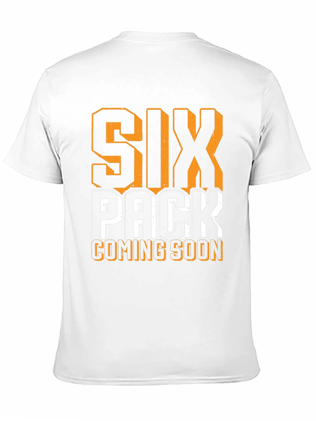 Six Pack Coming Soon Mens T-Shirt