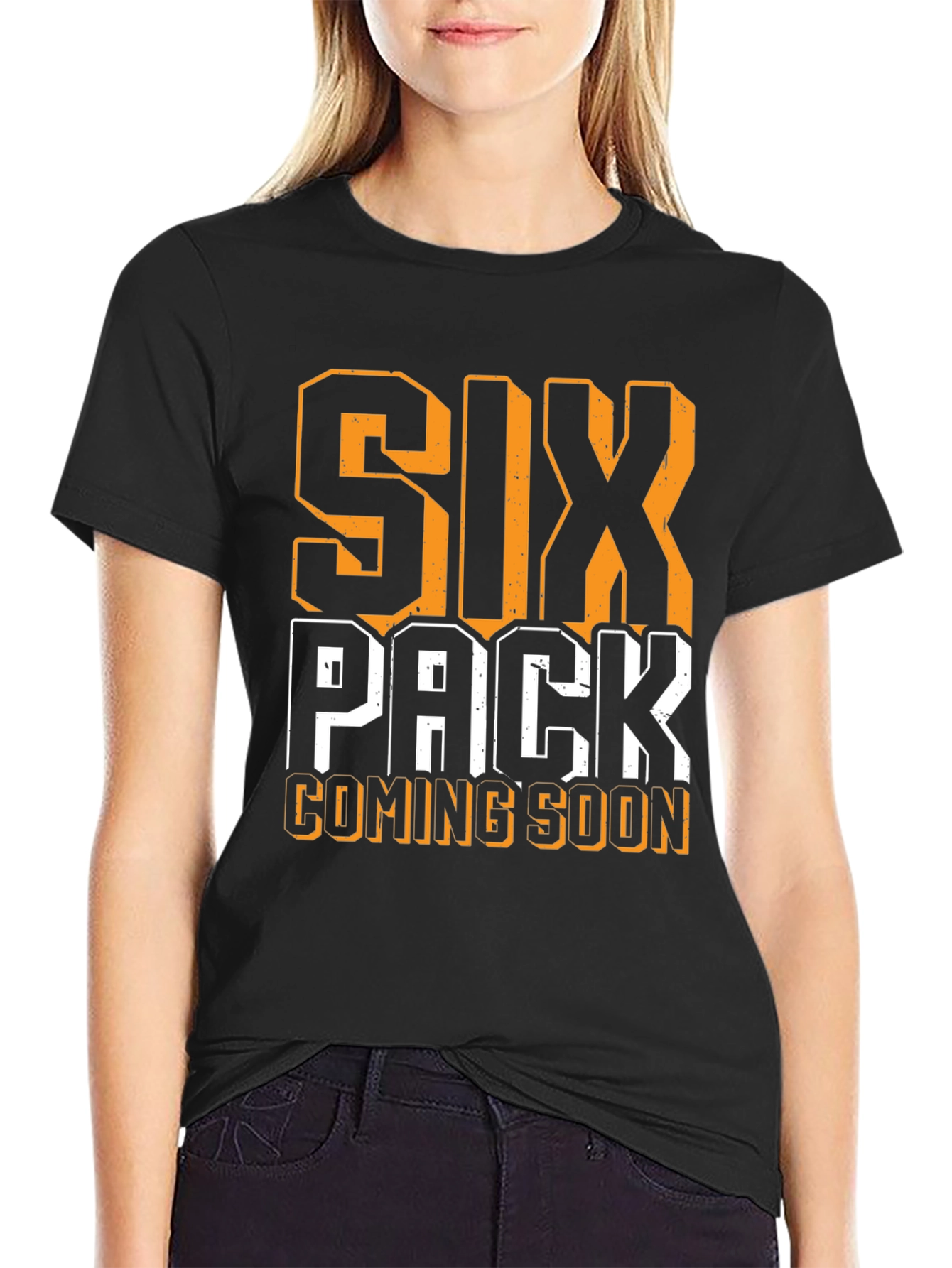 Six Pack Coming Soon Mens T-Shirt