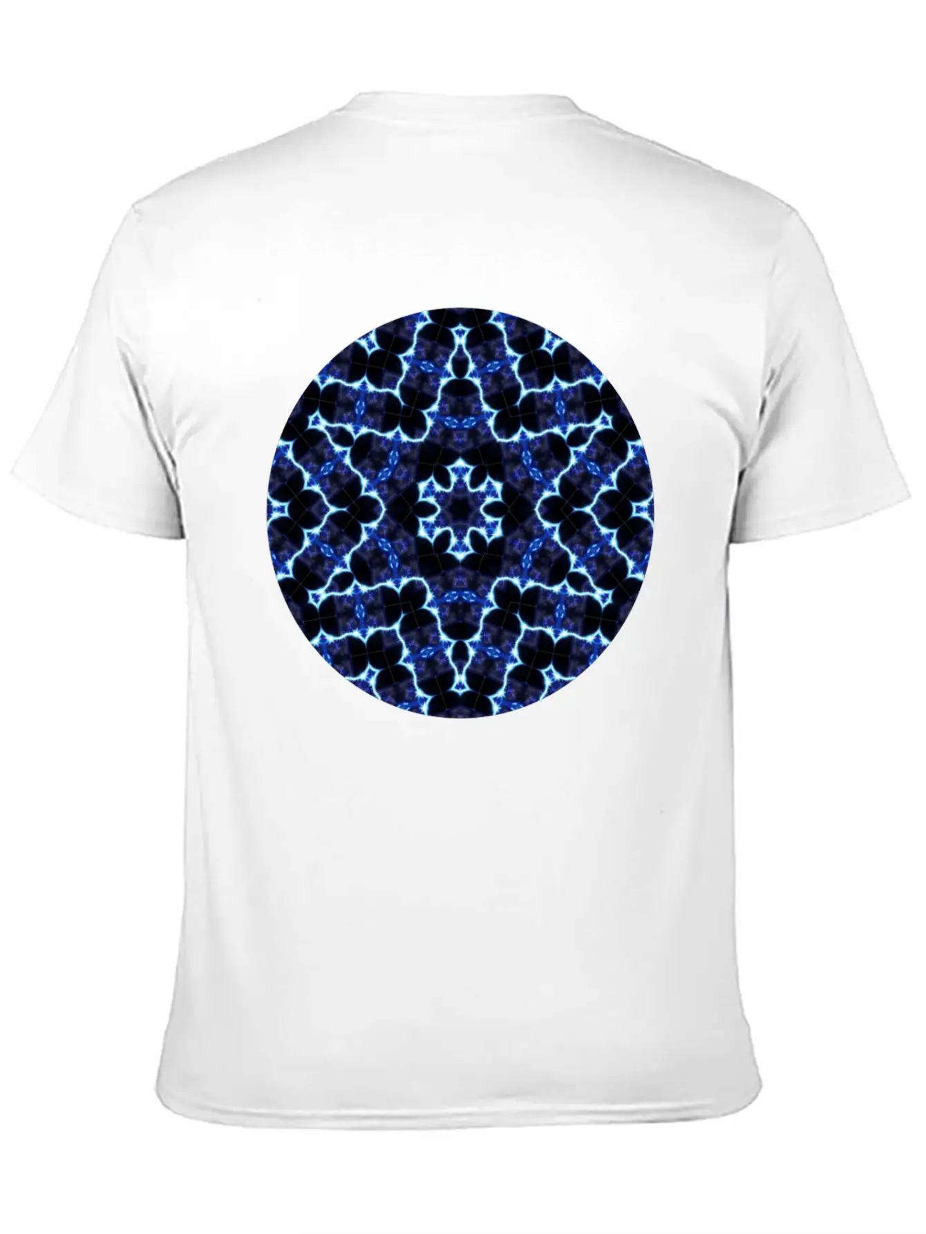 Etched Star Mandala Timeless Short Sleeve Tee – Comfy And Minimalist Design