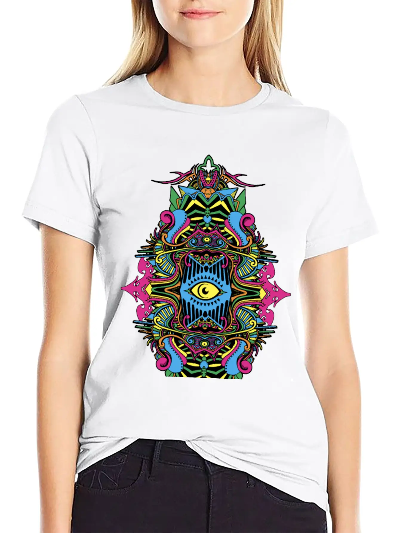 Eternal Voyage III - Col Unisex Short Sleeve Soft Cotton T-Shirt – Casual Everyday Wear