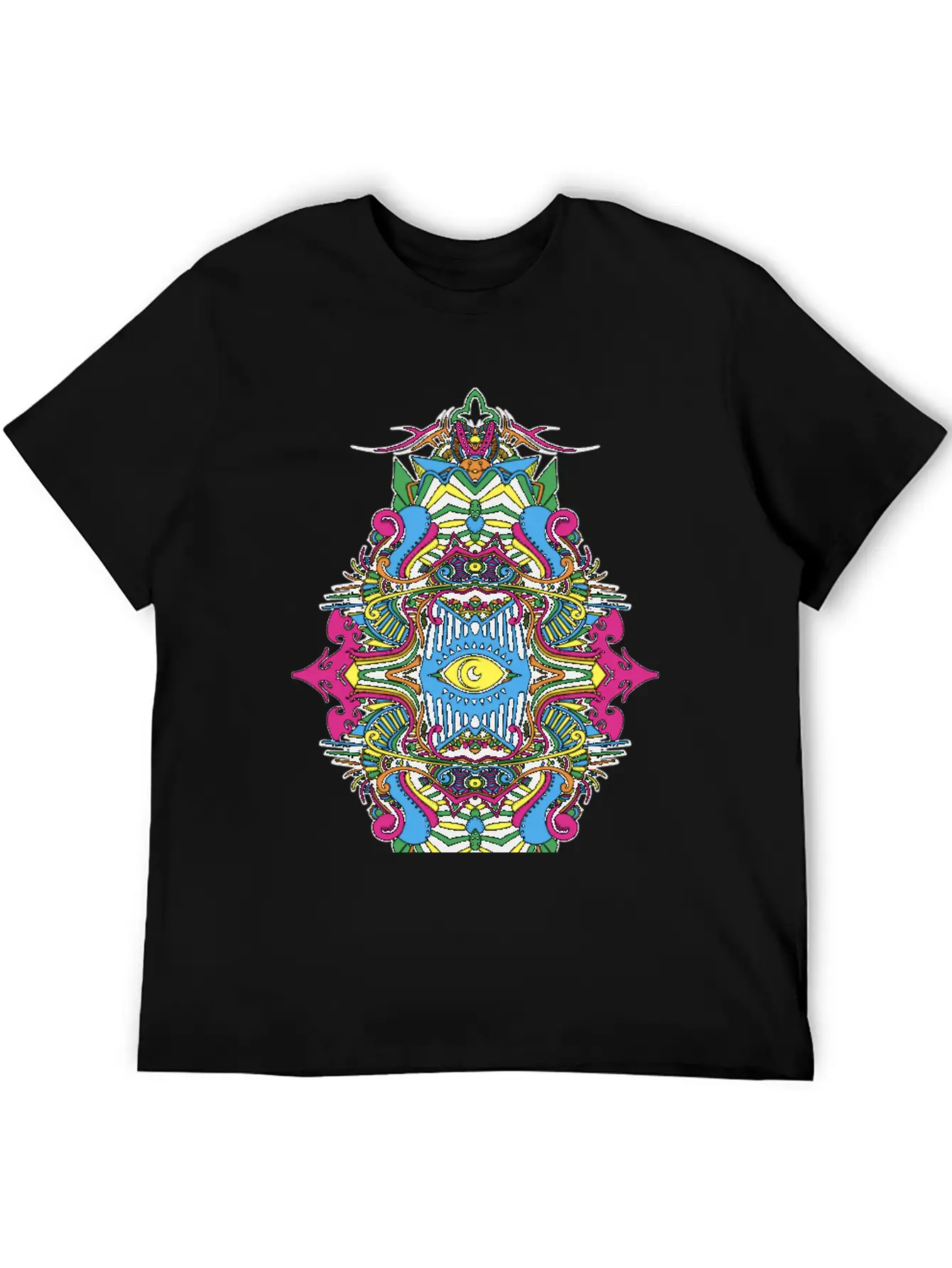 Eternal Voyage III - Col Unisex Short Sleeve Soft Cotton T-Shirt – Casual Everyday Wear