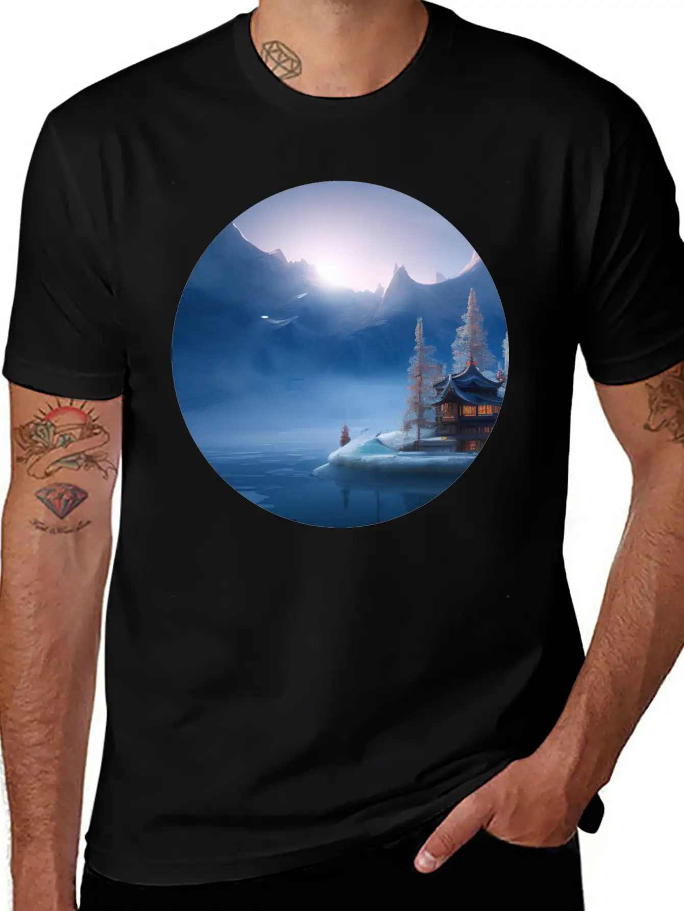 Ethereal Beauty Timeless Short Sleeve Tee – Comfy And Minimalist Design