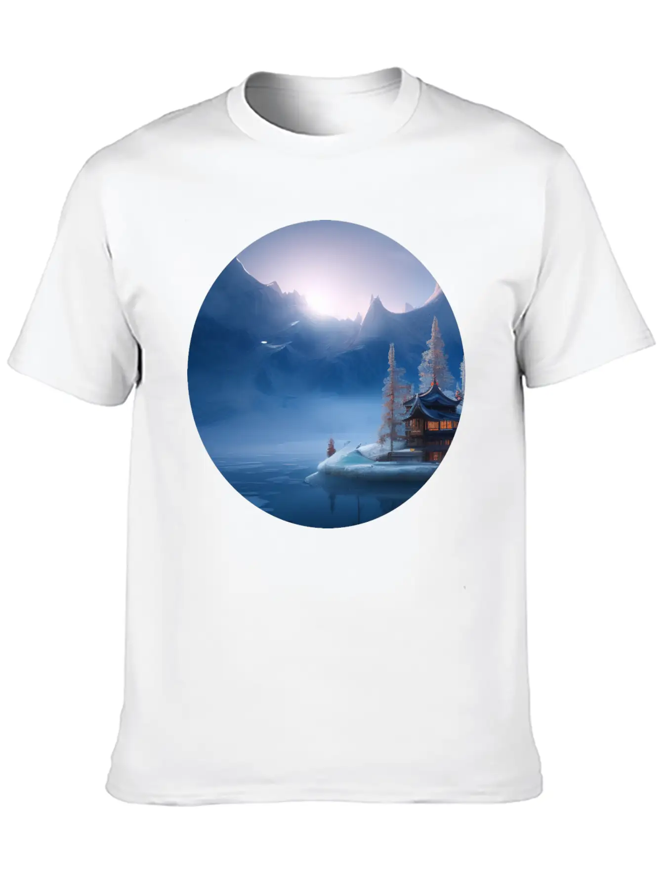 Ethereal Beauty Timeless Short Sleeve Tee – Comfy And Minimalist Design